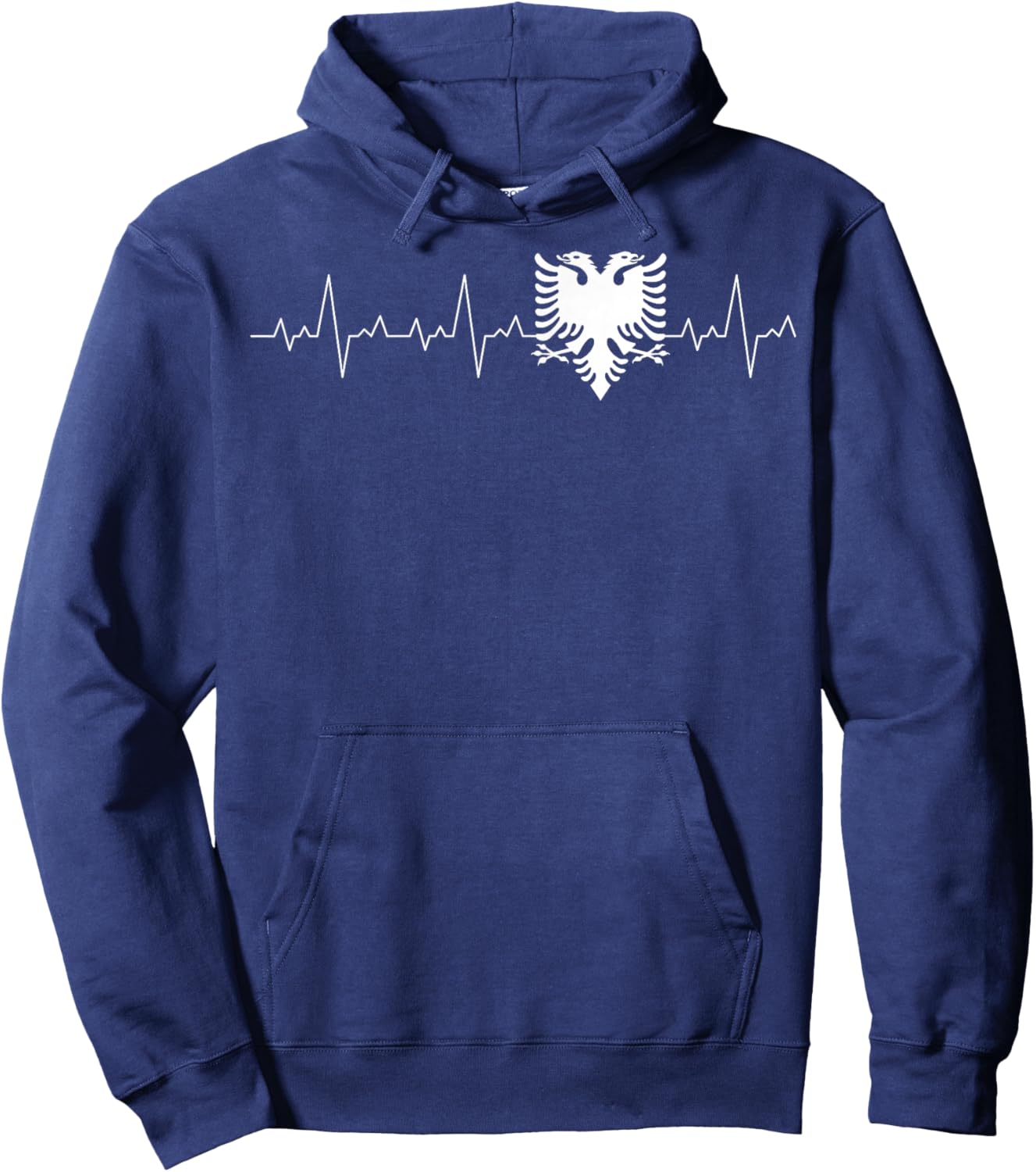 Republic of Albania Albania Shqipëria Tirana Albanian Hoodie - Hoodie | Navy