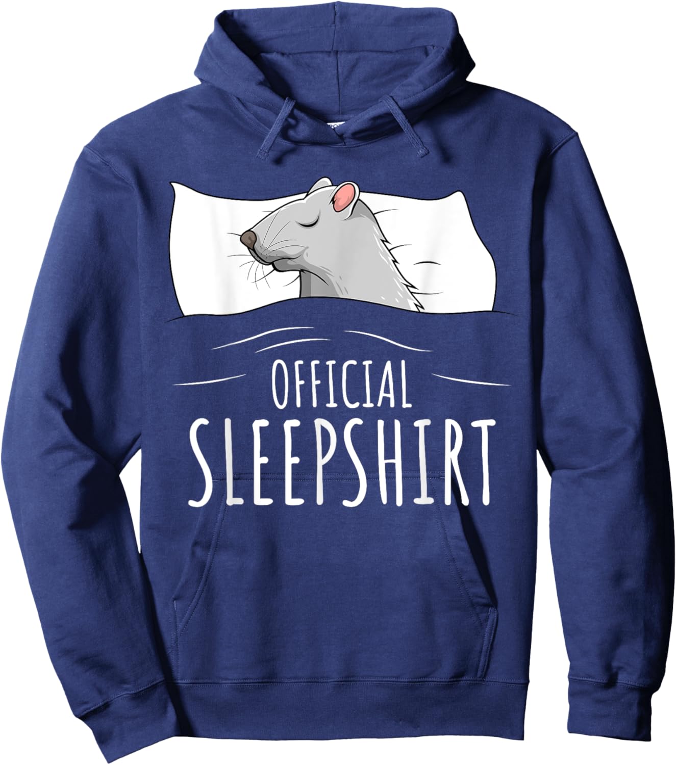Rat Official Sleepshirt Hoodie - Hoodie | Navy