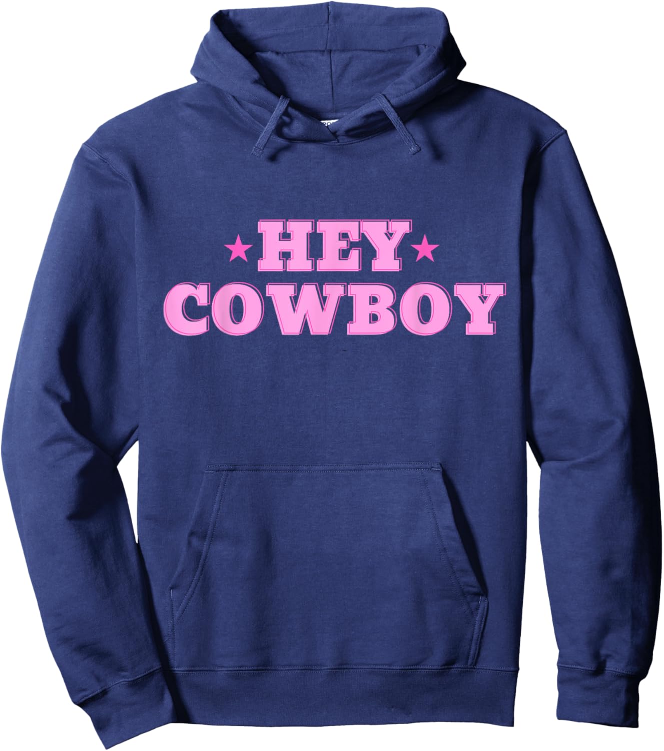 Hey Cowboy Hoodie - Hoodie | Navy