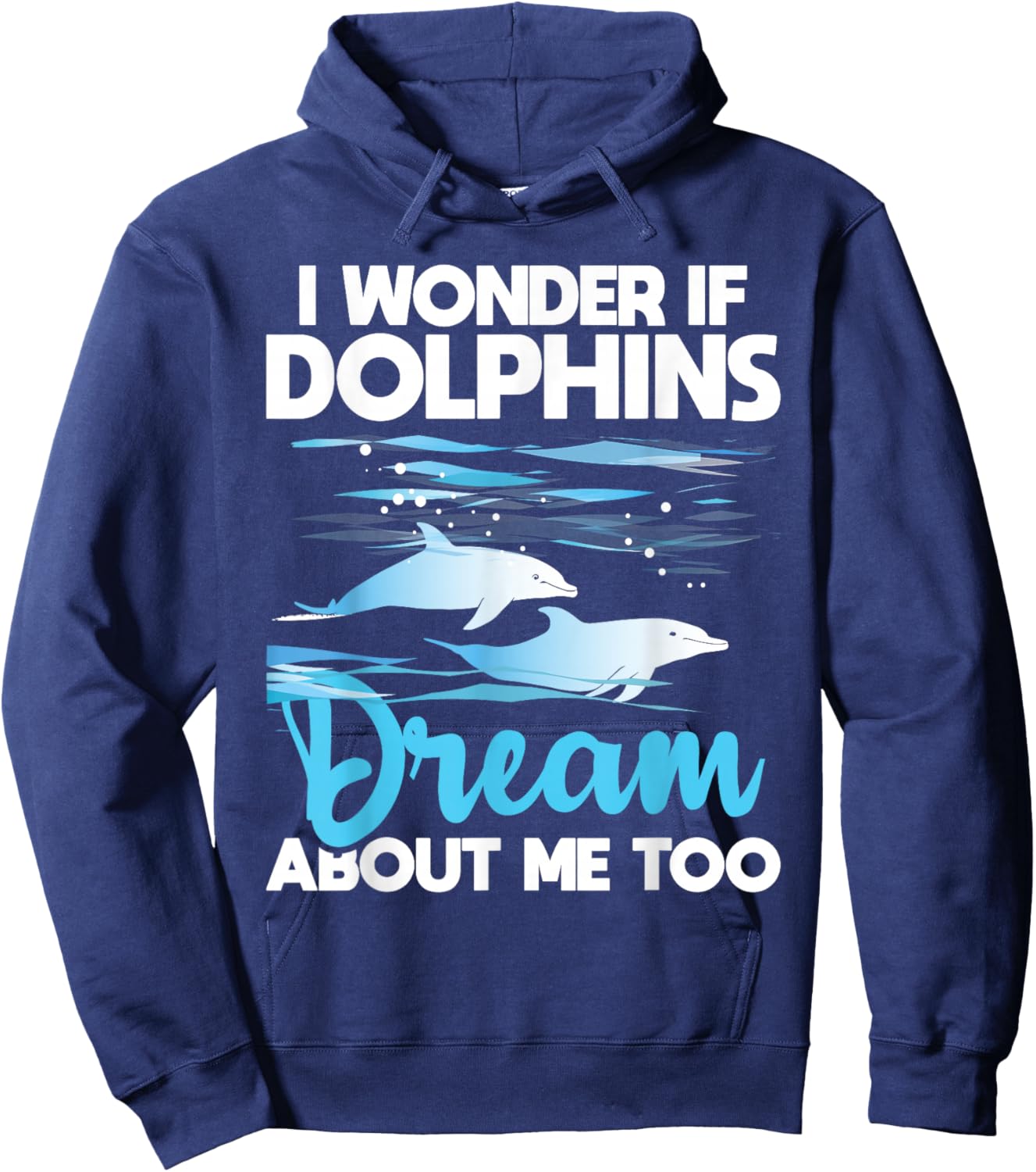 Dolphins Dream - Dolphin Whisperer Marine Biologist Zoology Hoodie - Hoodie | Navy