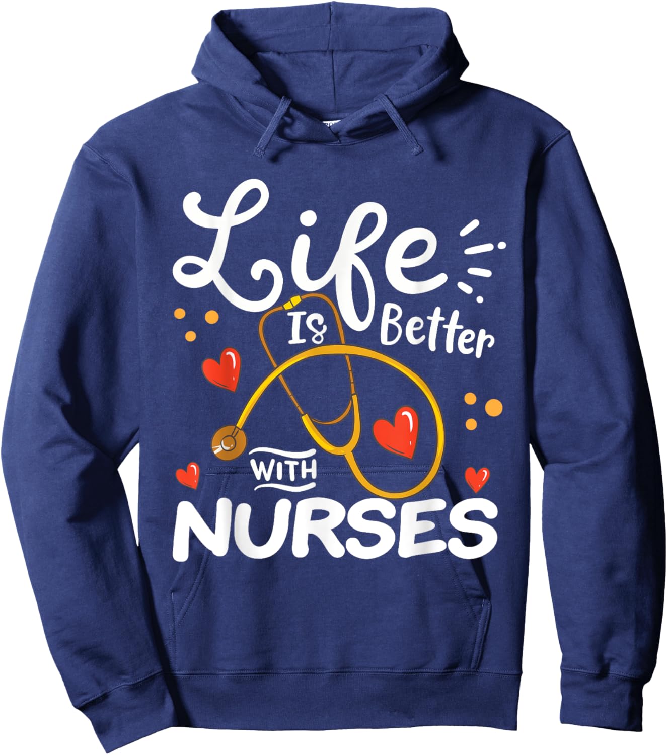 Nurse Hoodie - Hoodie | Navy