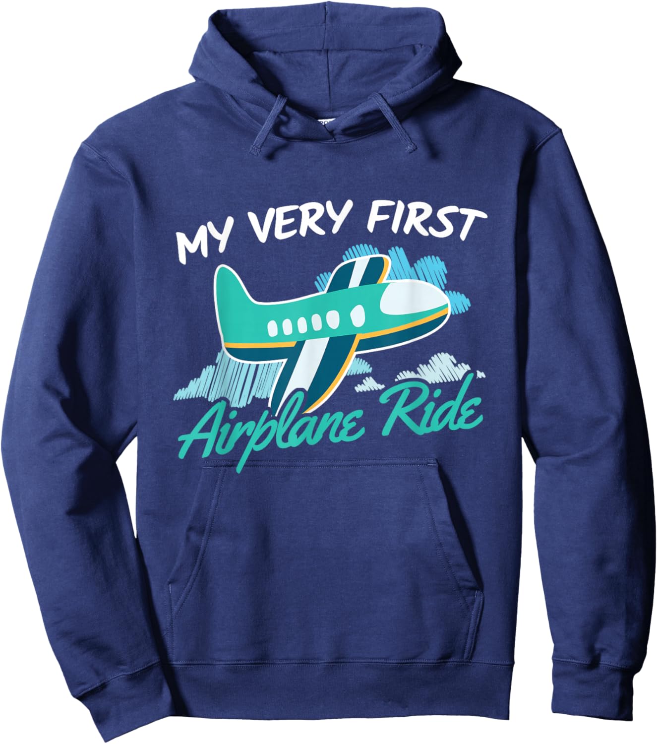 My very first Plane Ride Hoodie - Hoodie | Navy