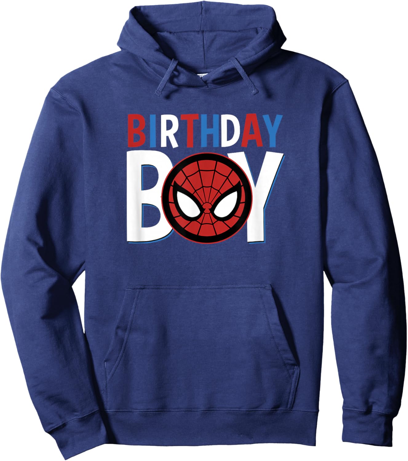 Marvel Avengers Classic Spider-Man Birthday Boy Hoodie - Hoodie | Navy