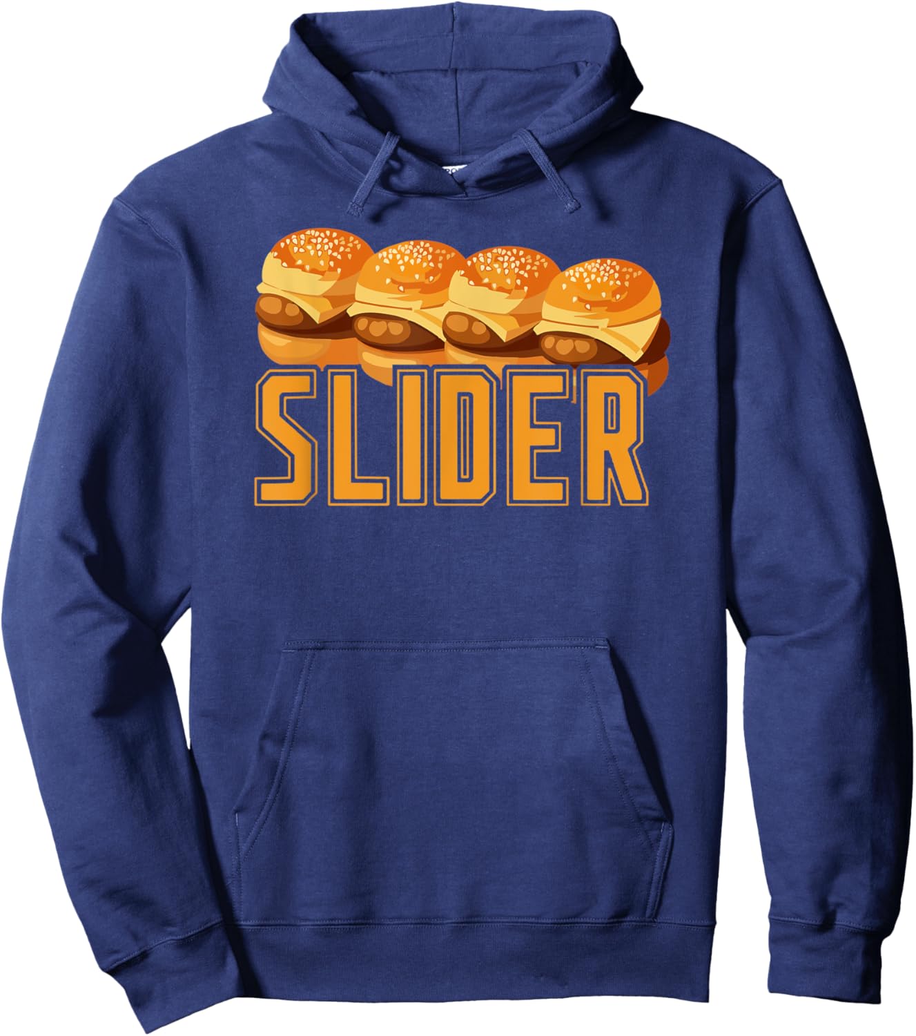 Burger slider meat eater bbq grilling Gift couples Hoodie - Hoodie | Navy