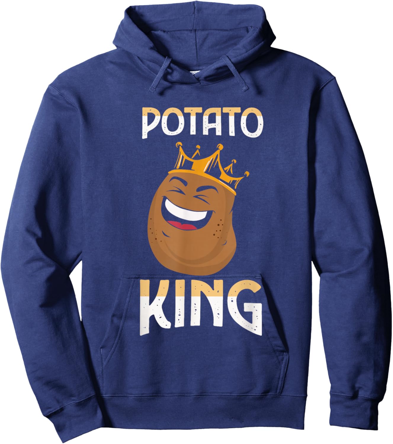 Funny Potato g Potato King Hoodie - Hoodie | Navy