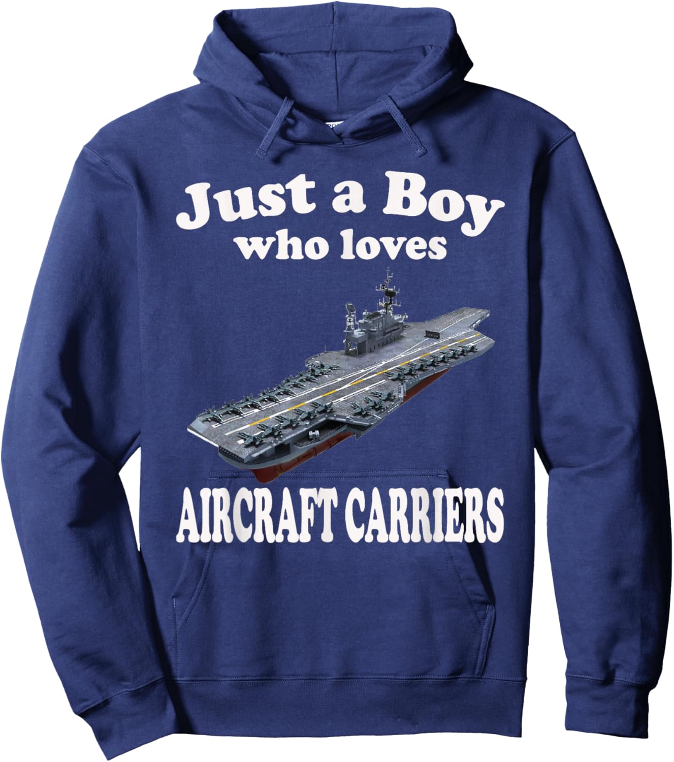 Aircraft Carrier USS Midway CVA-41 CVB-41 Adults Kids Hoodie - Hoodie | Navy