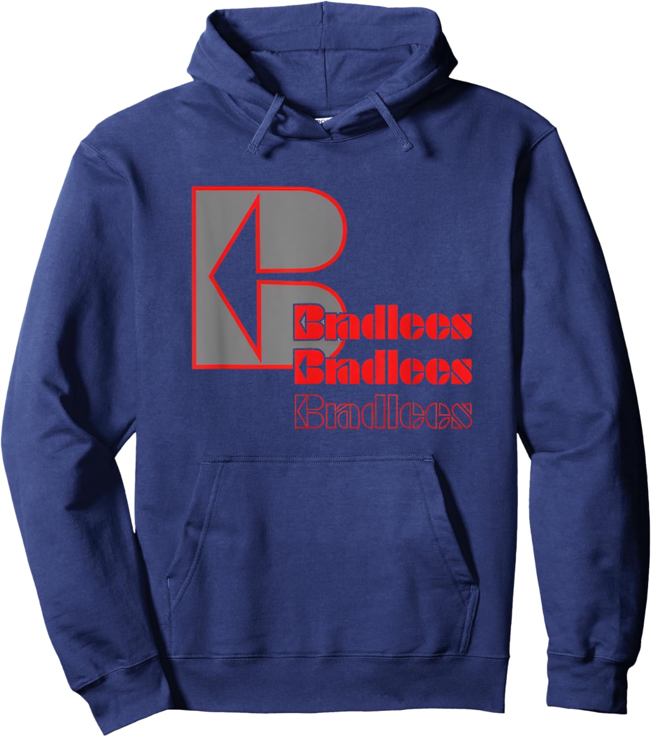 Bradlees Department Retro Vintage Classic Hoodie - Hoodie | Navy