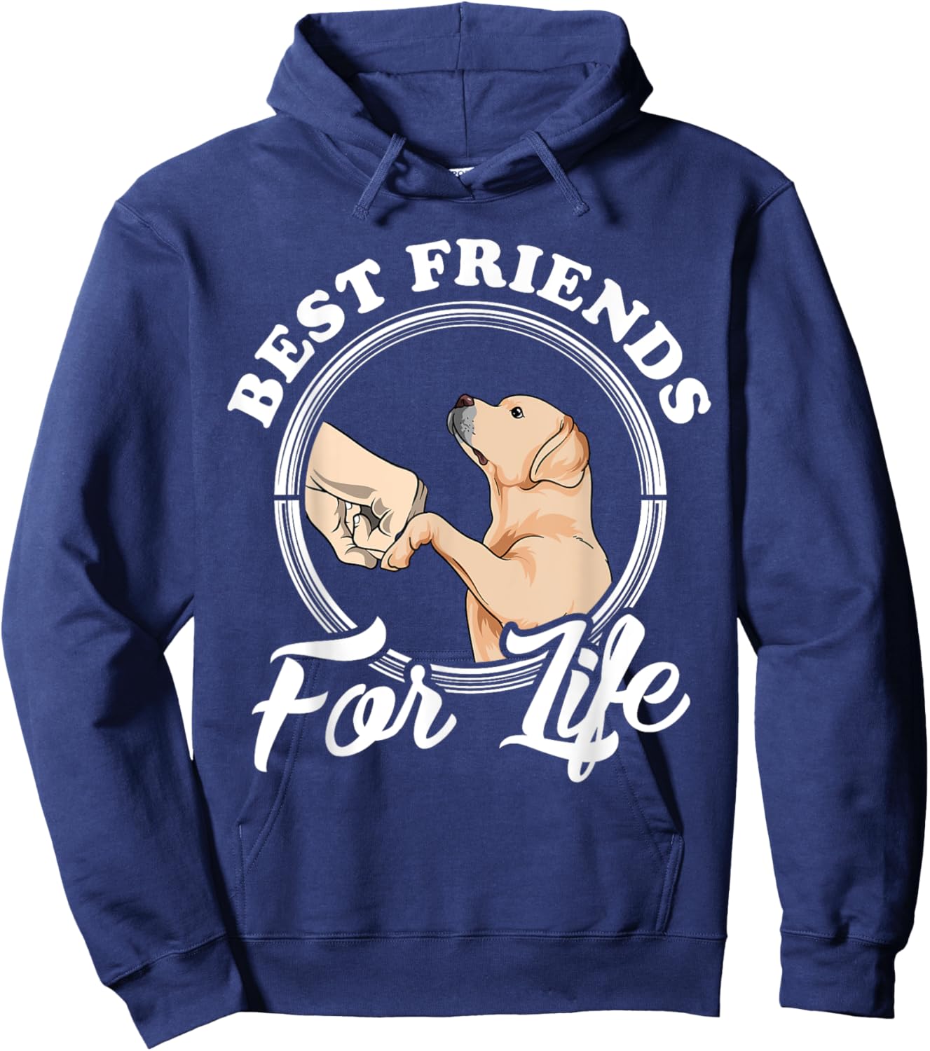 Funny Labrador Retriever Designs -Adults & Kids Labrador Lovers - Black, Short Sleeve, Small, Classic Fit Hoodie - Hoodie | Navy