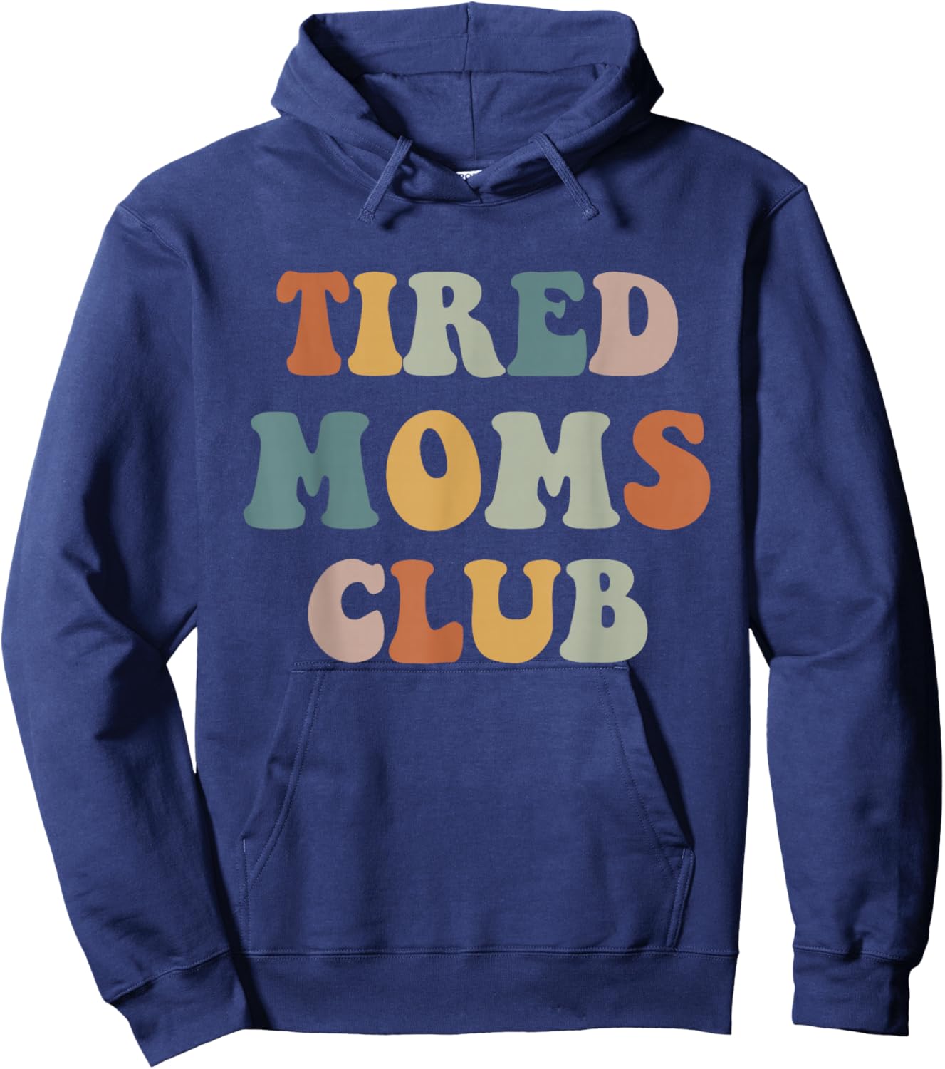 Tired Moms Club Hoodie - Hoodie | Navy