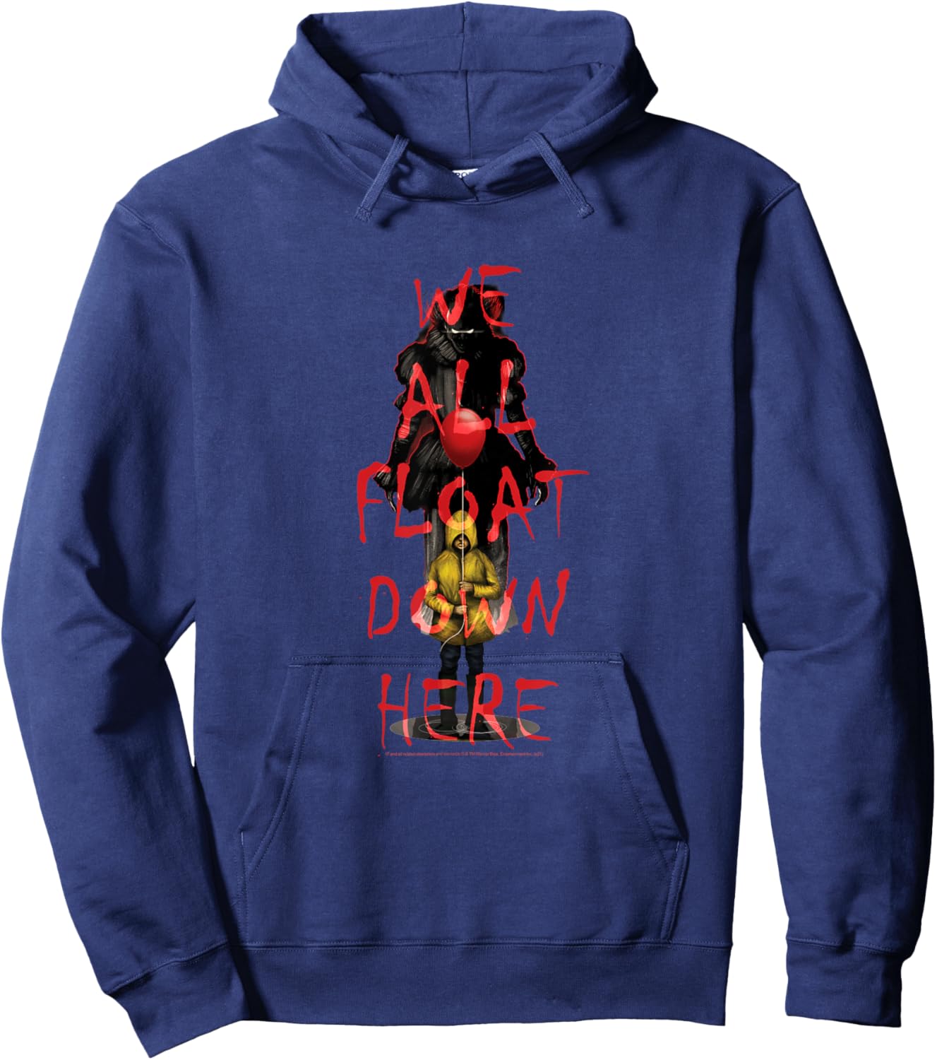 It We All Float Down Here Hoodie - Hoodie | Navy