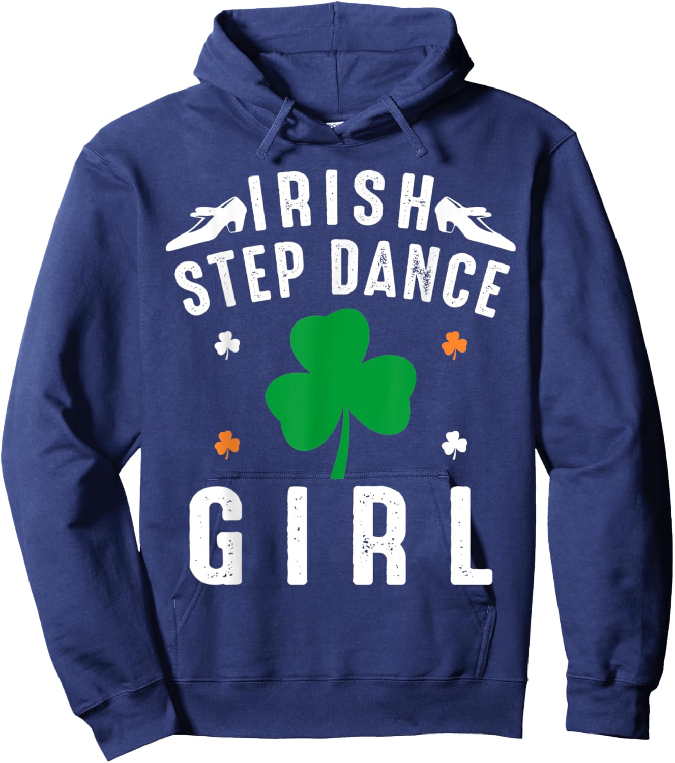 Irish Step Dance Girl Ireland Dancing Hoodie - Hoodie | Navy