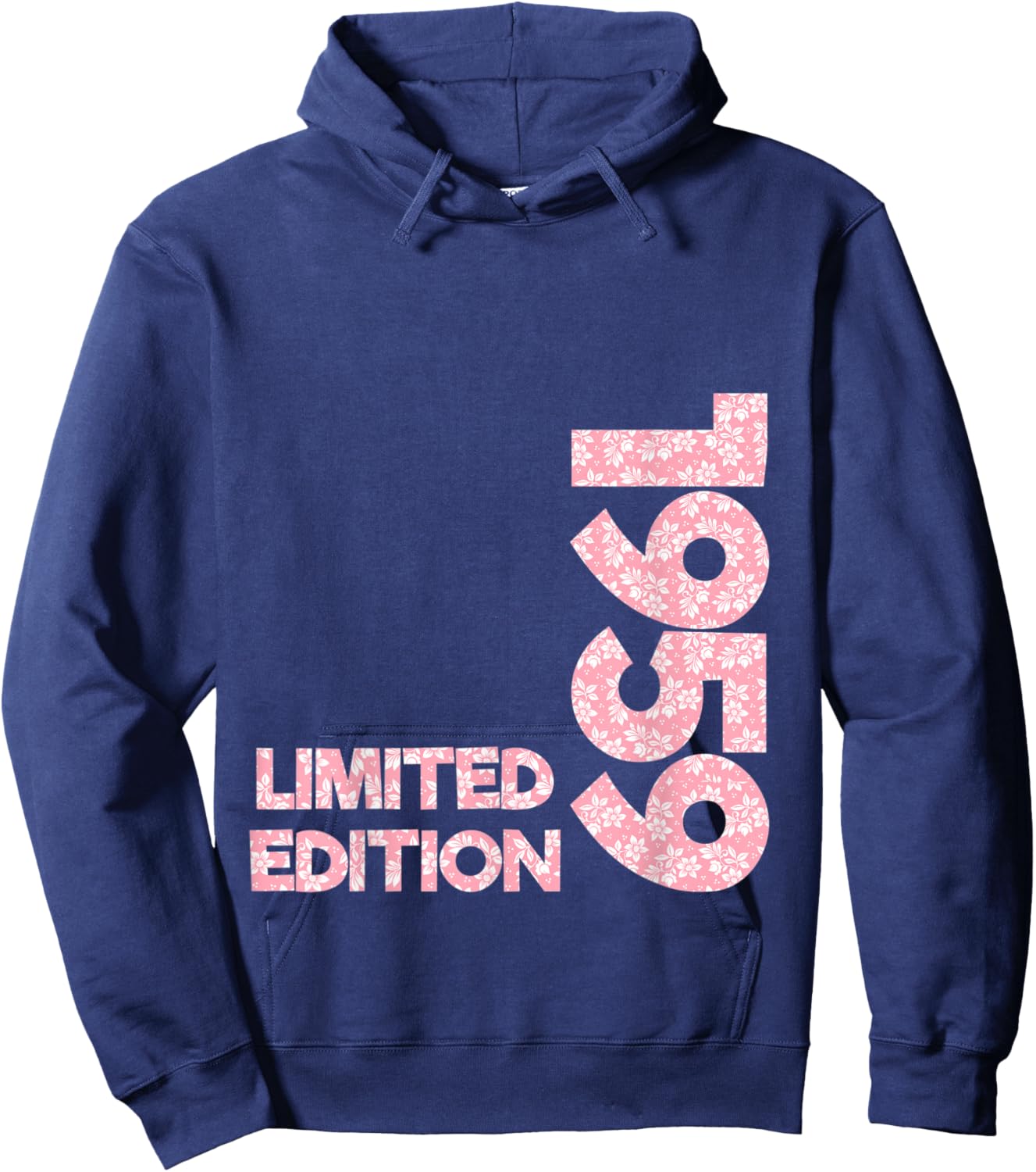 Limited Edition 1959 Birthday Women Girls 1959 Born Hoodie - Hoodie | Navy