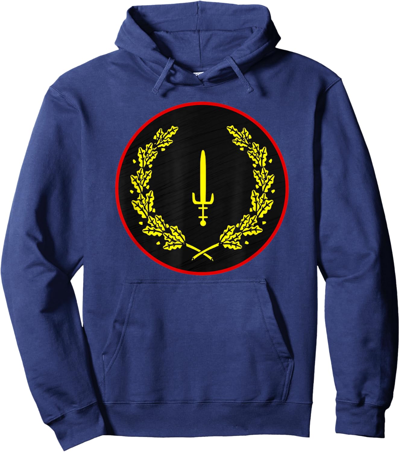 Black American Heritage Flag Hoodie - Hoodie | Navy