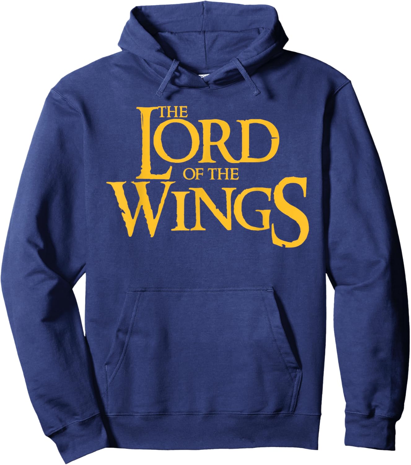 Lord of the Wings BBQ Chicken Wings Lord of the Wings Hoodie - Hoodie | Navy
