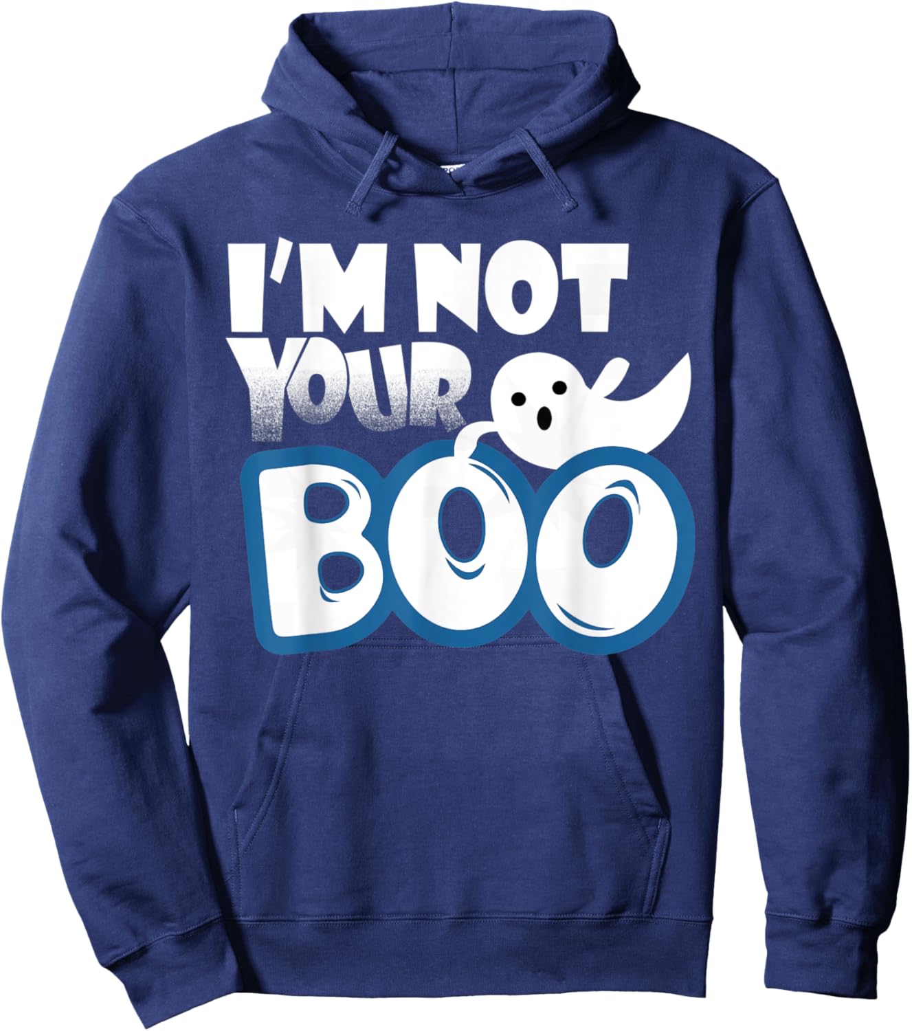 Halloween Costume Shirt I'm Not Your Boo Hoodie - Hoodie | Navy