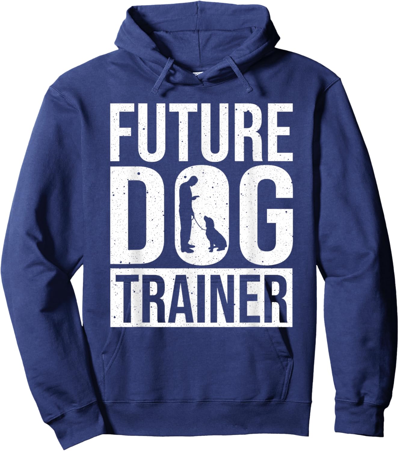Cute Dog Trainer Design Women Dog Agility Training Hoodie - Hoodie | Navy