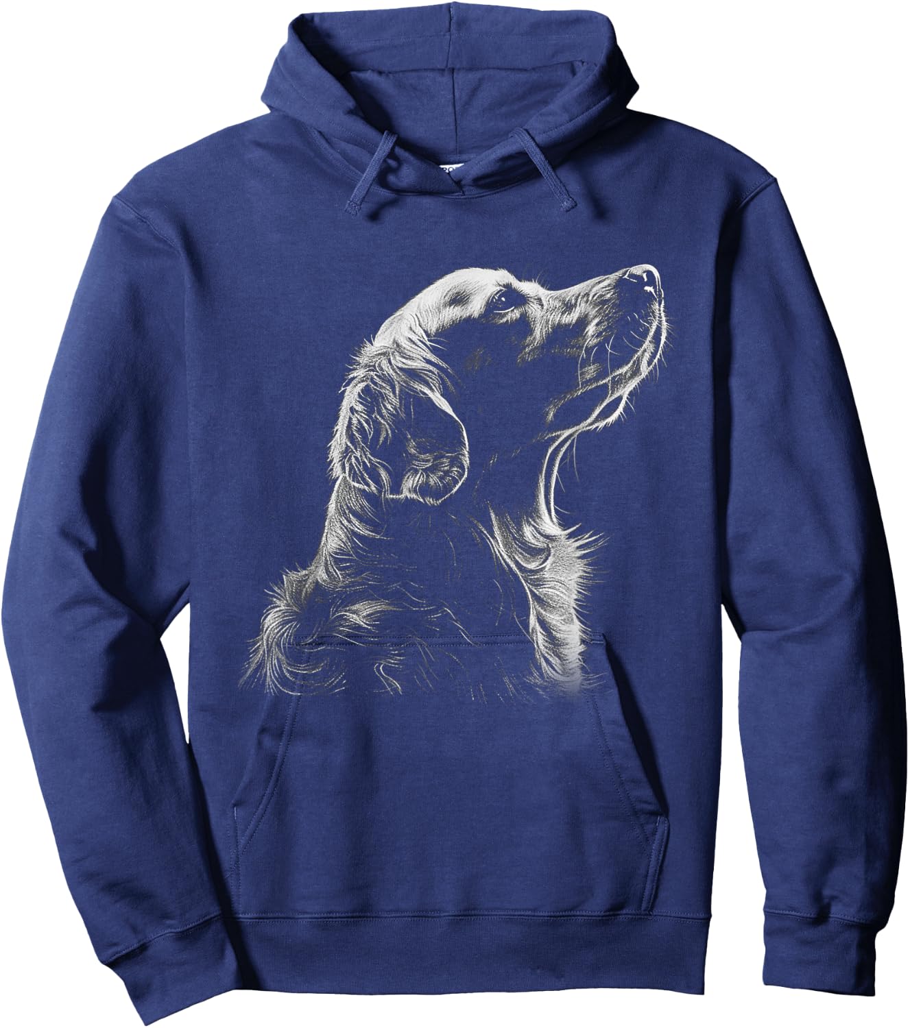 Lovely Golden Retrievers Dog Animal Adorable Puppy Outfits Men Women Kids Hoodie - Hoodie | Navy