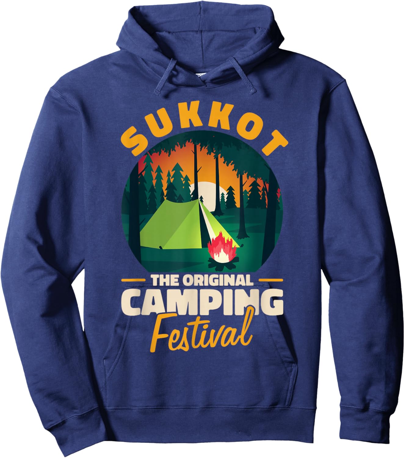 The Original Camping Festival SUKKOT Hoodie - Hoodie | Navy