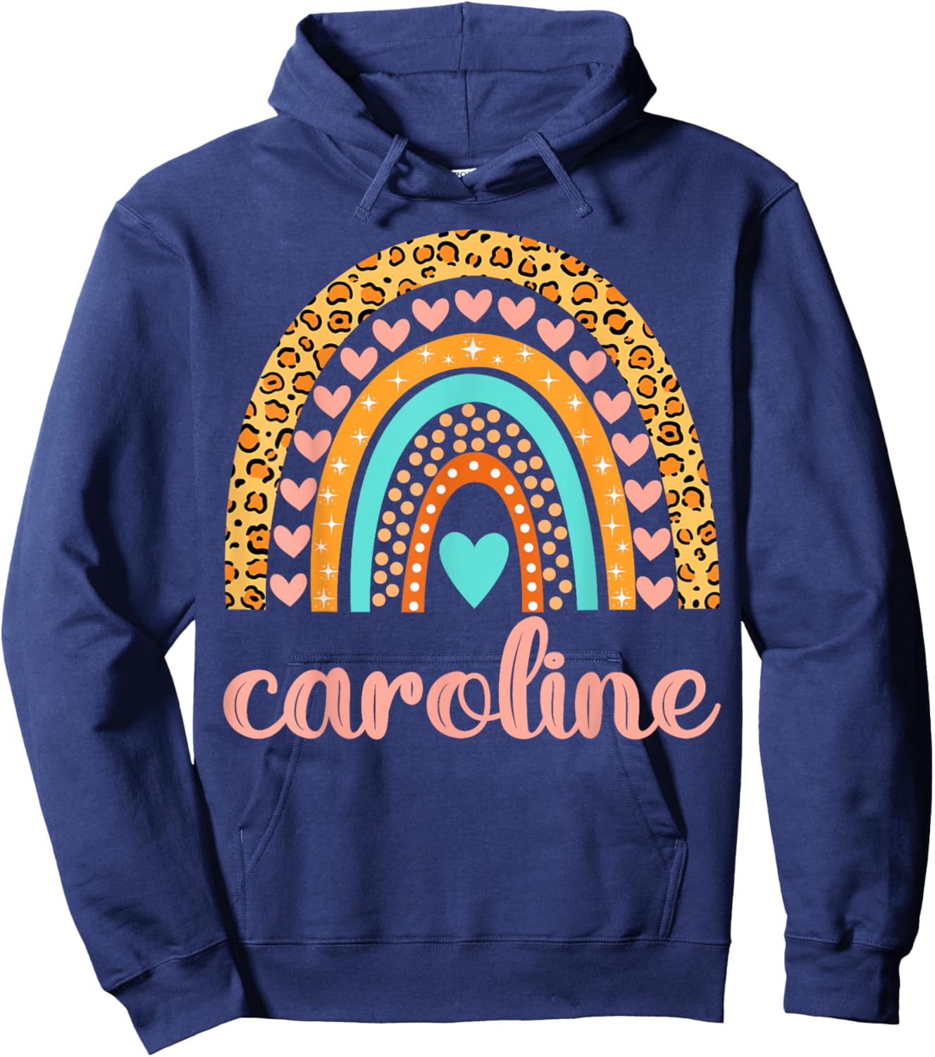 Caroline Caroline Name Birthday Shirt Gift Hoodie - Hoodie | Navy