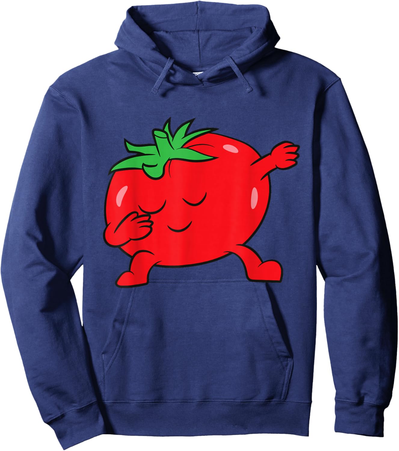 Tomato Dabbing Tomato Fruit Love Tomatoes Hoodie - Hoodie | Navy