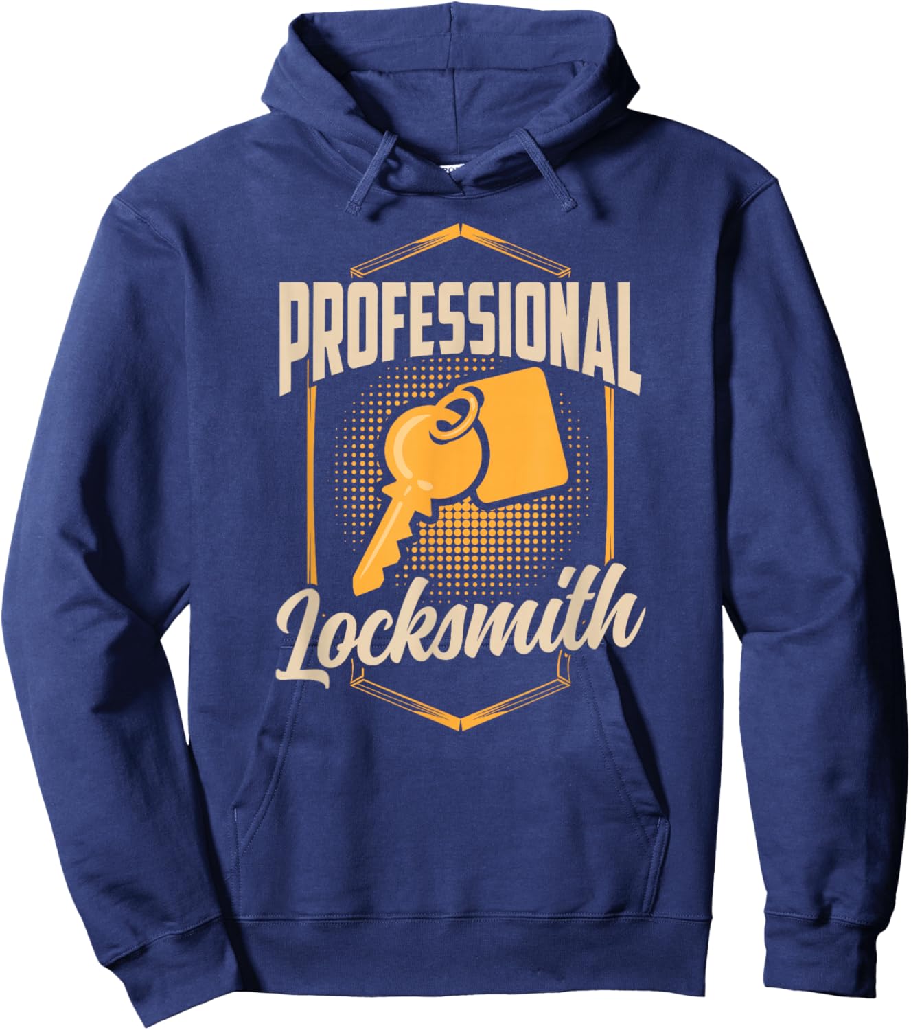 Professional Locksmith Picking Sayings Locks Lock Hoodie - Hoodie | Navy