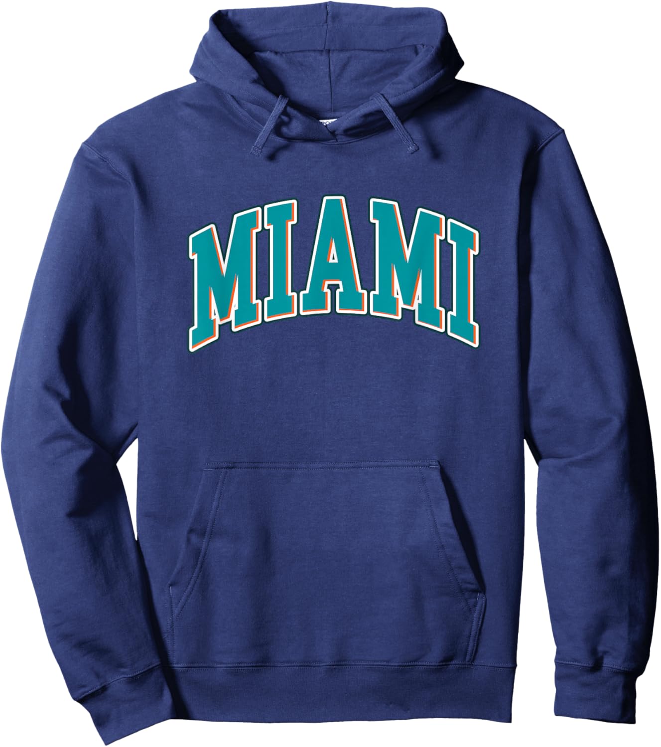 Miami - Hometown Pride - Throwback Design - Classic Hoodie - Hoodie | Navy