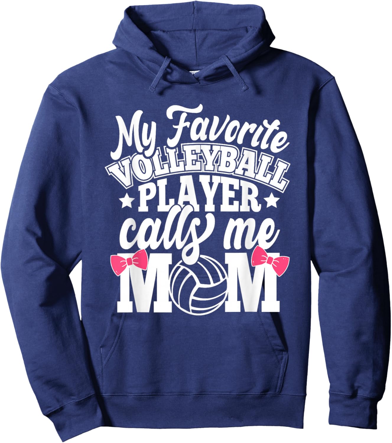Volleyball Player Calls Me Mom Women Hoodie - Hoodie | Navy