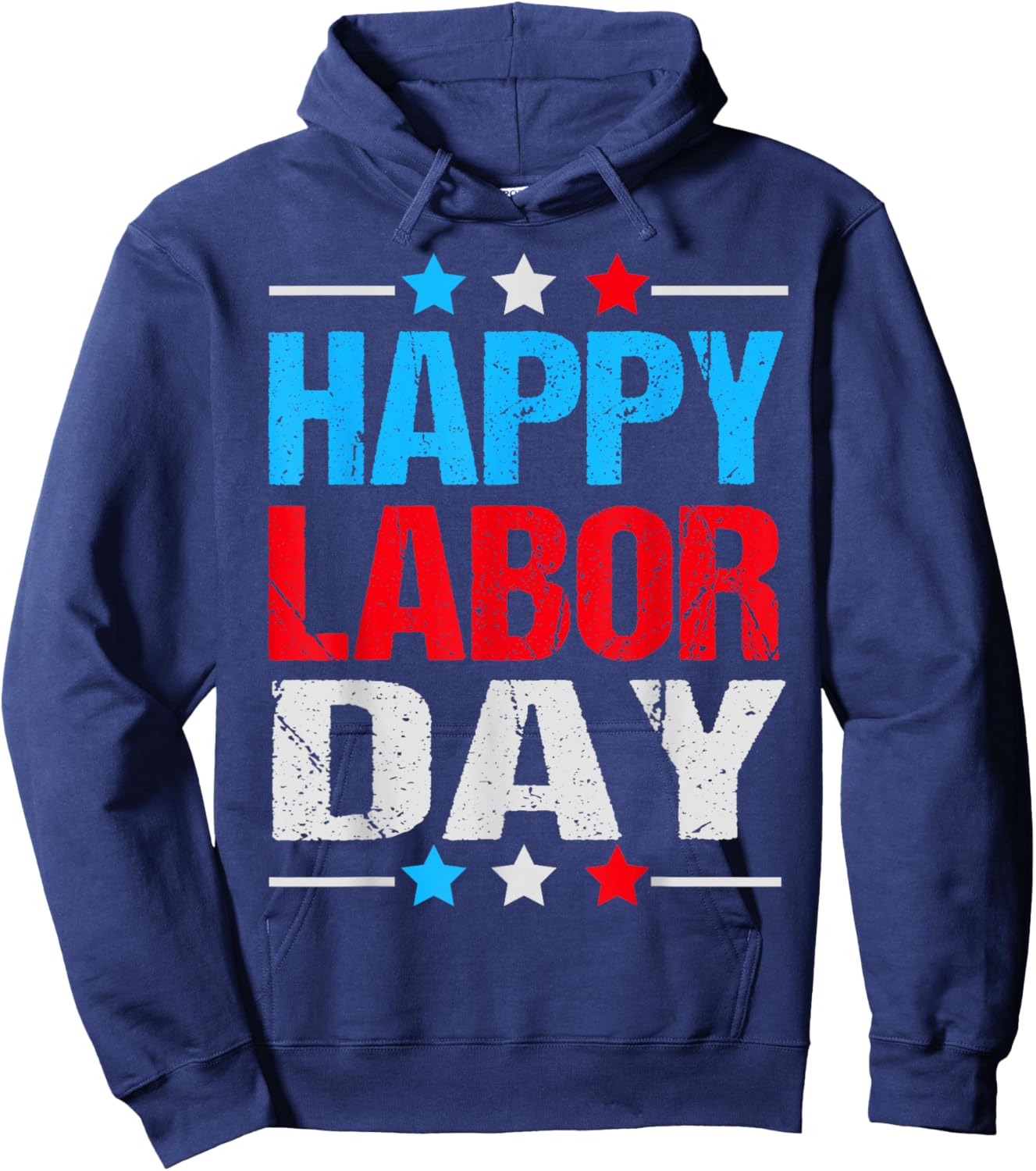 Happy Labor Day Shirt Patriot Happy Labor Day Men Women Kids Hoodie - Hoodie | Navy