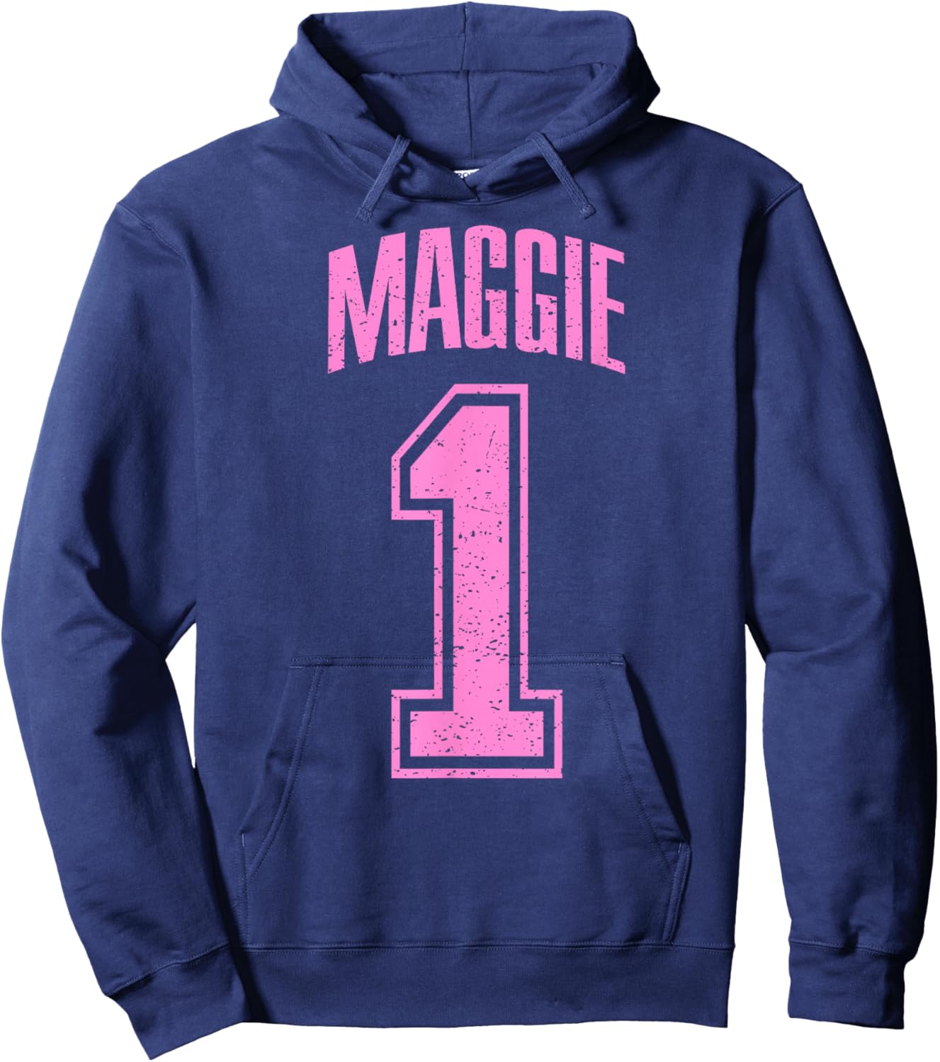 Maggie Supporter Number 1 Biggest Fan Hoodie - Hoodie | Navy