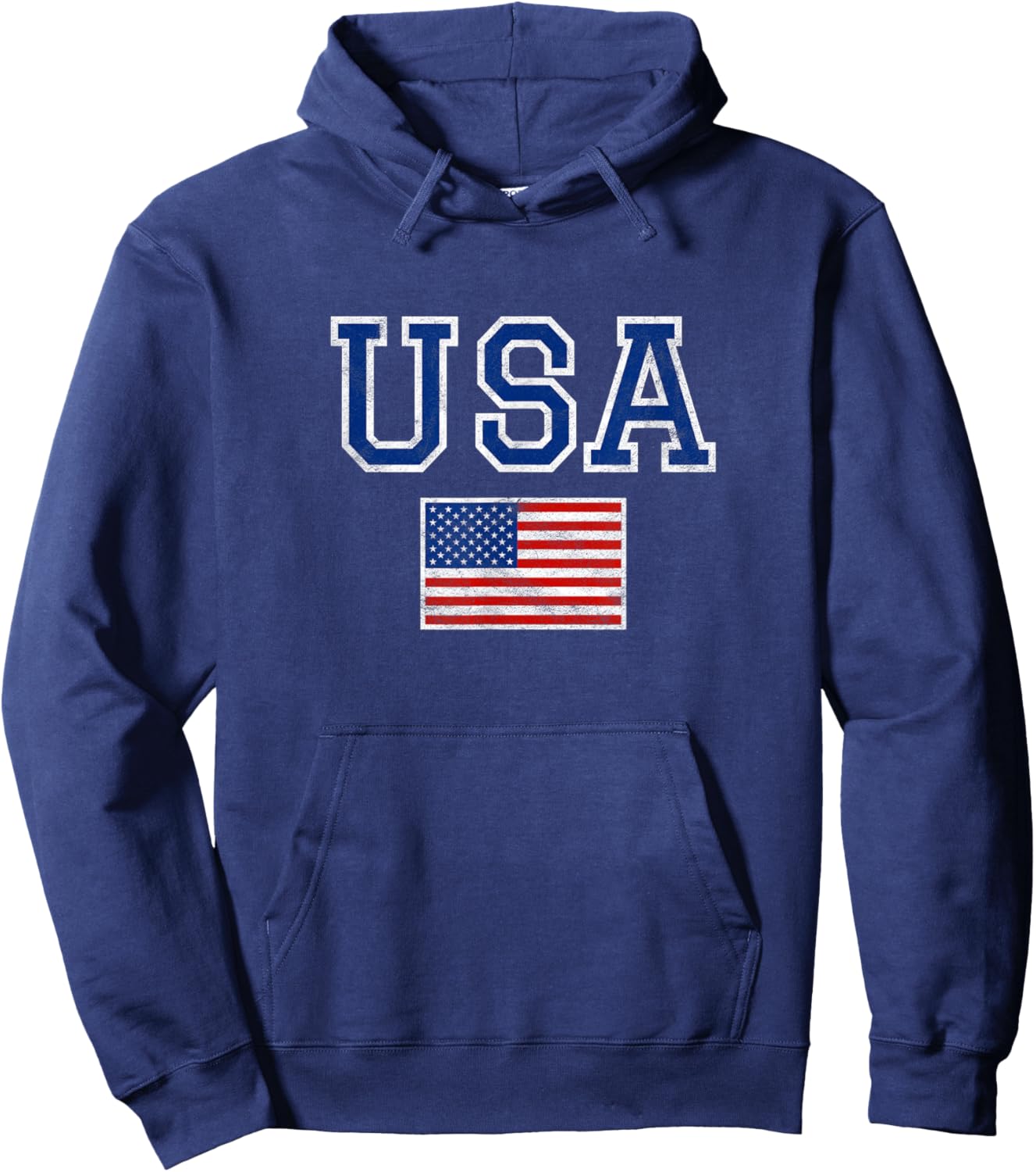 United States Flag & Patriotism USA Hoodie - Hoodie | Navy