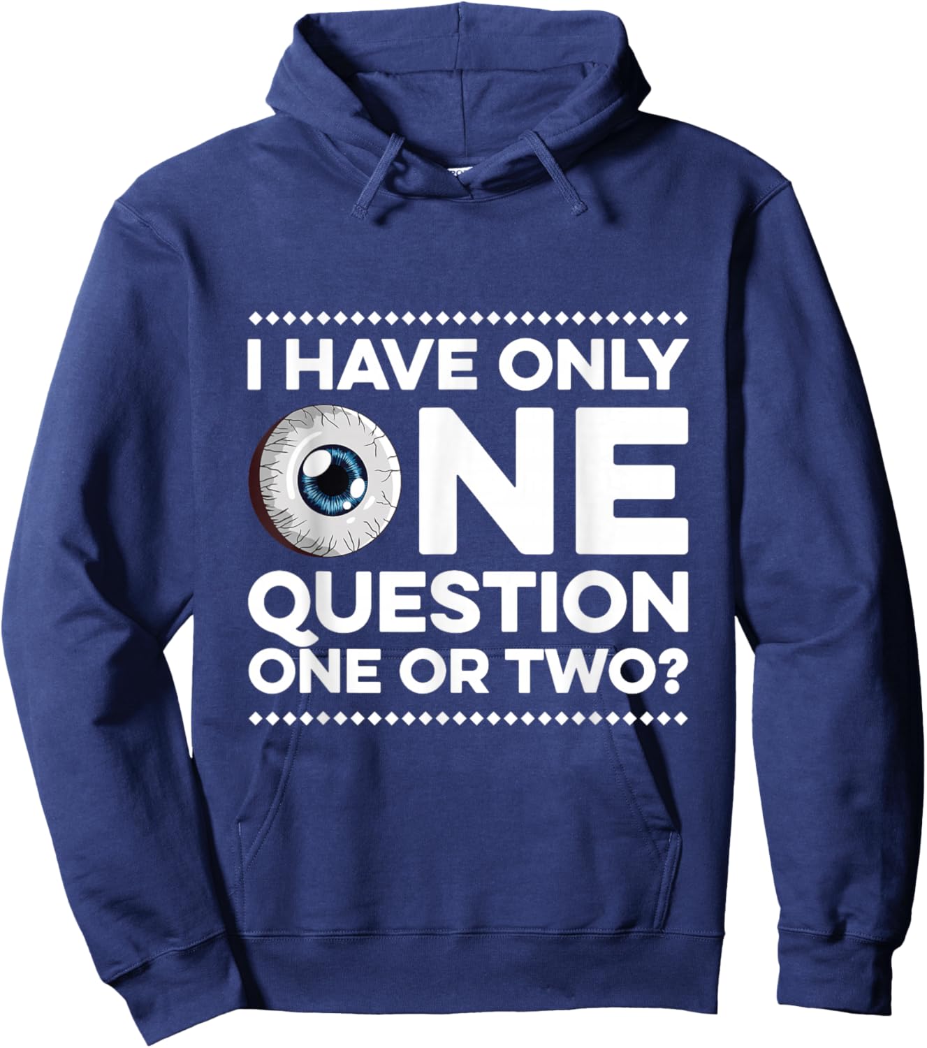 Optometry Design for an Ophthalmologist Hoodie - Hoodie | Navy