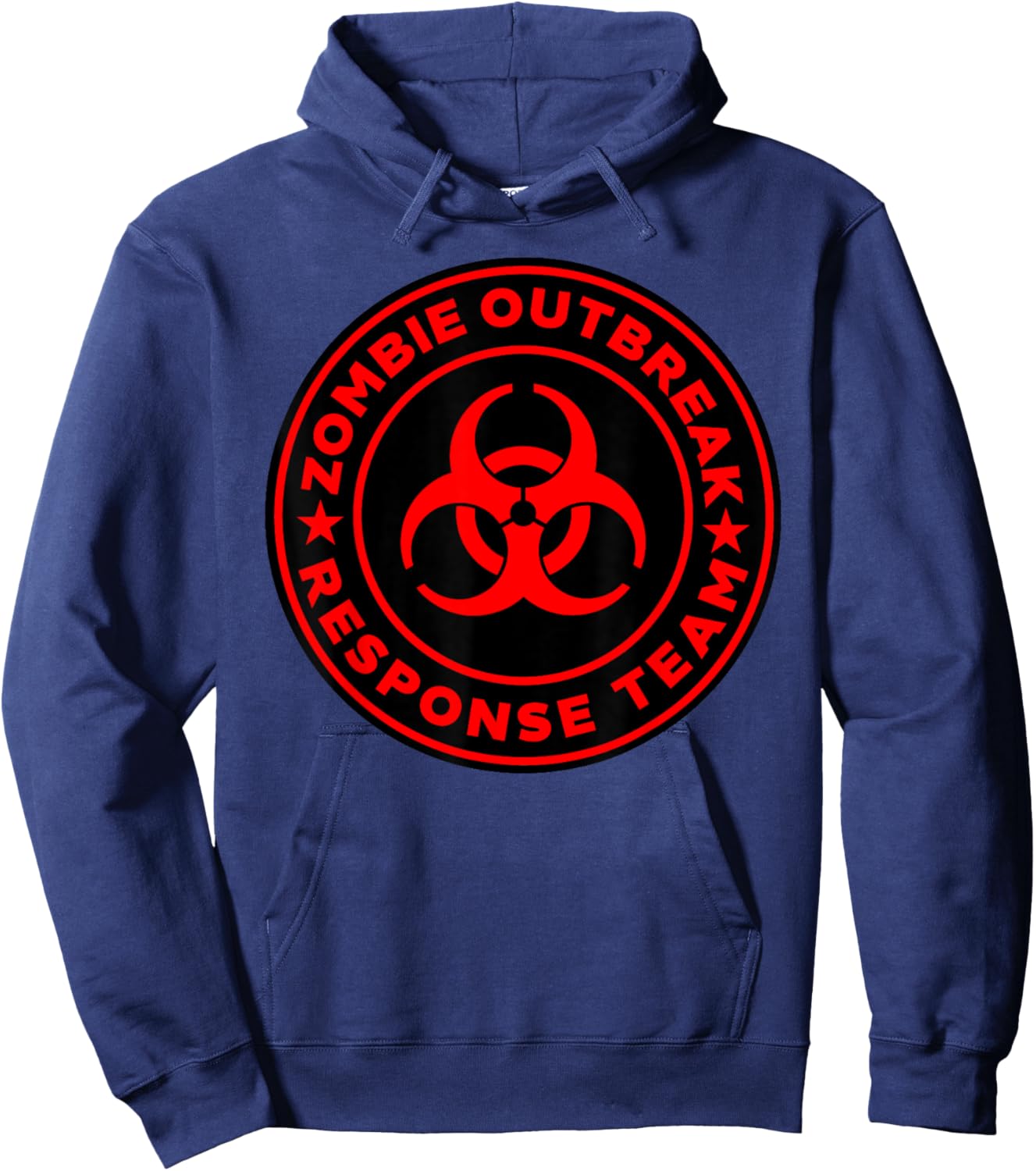 Zombie Outbreak Response Team Hoodie - Hoodie | Navy