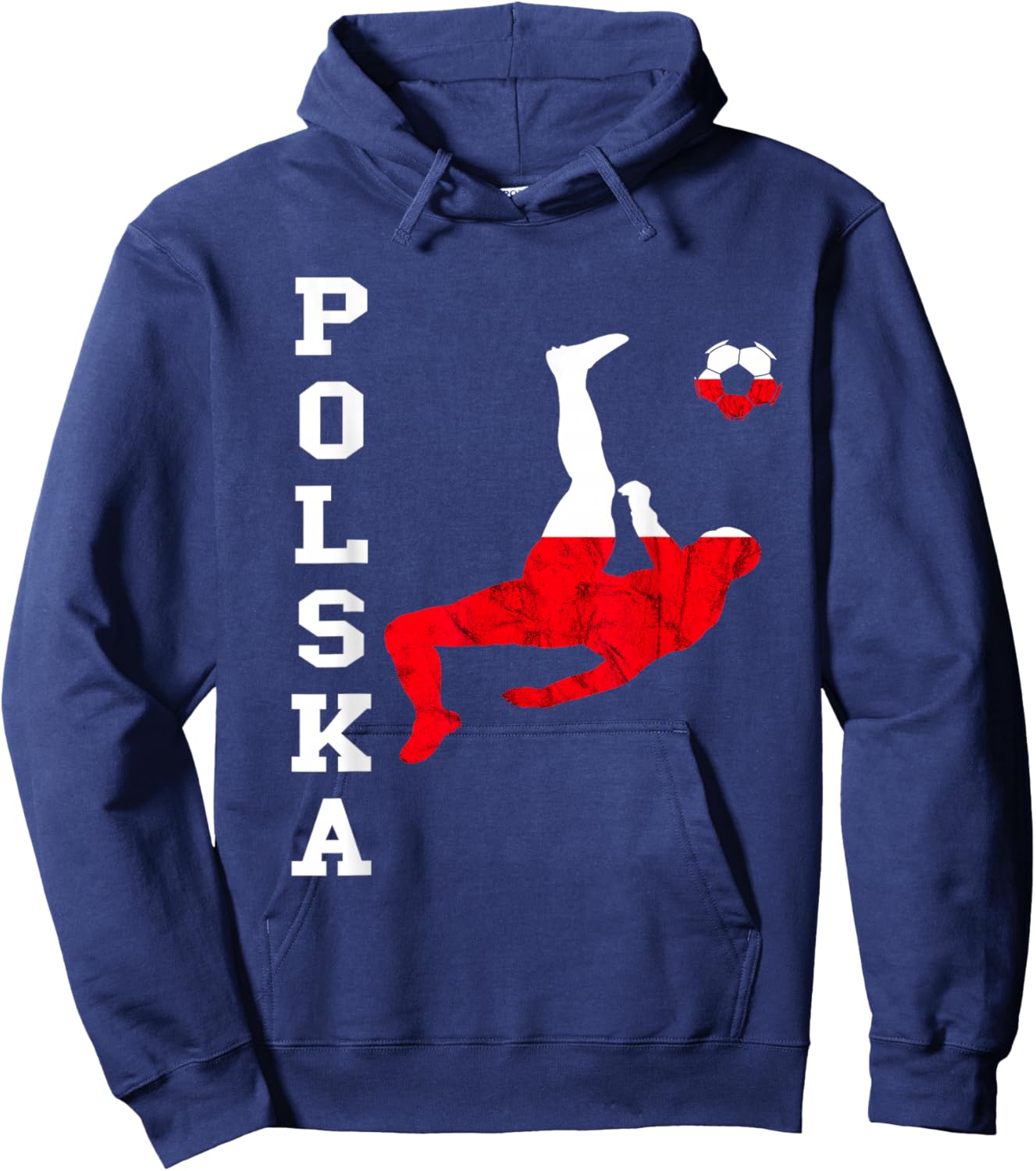 Polska Soccer Team Polish Pride Polish Roots Poland Flag Hoodie - Hoodie | Navy