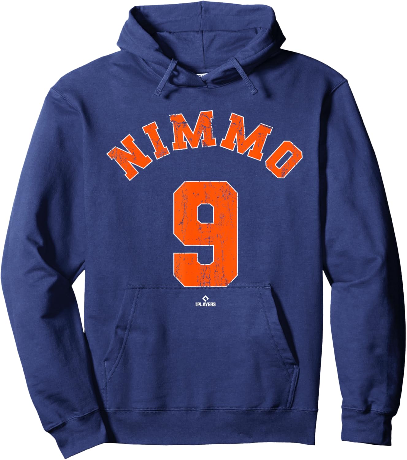 Brandon Nimmo MLBPA New York Baseball Player Tater Hoodie - Hoodie | Navy