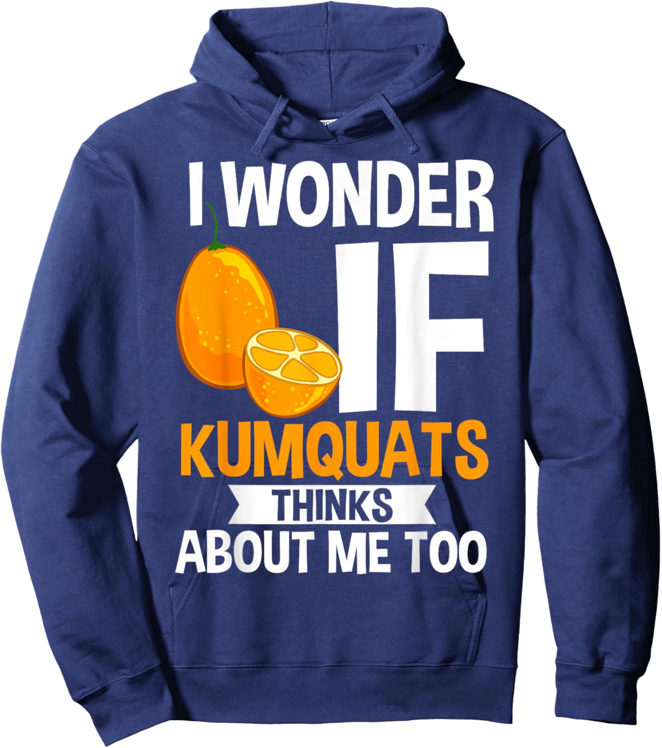 Kumquat Tree Fruit Recipes Orange Plant Marmalade Hoodie - Hoodie | Navy