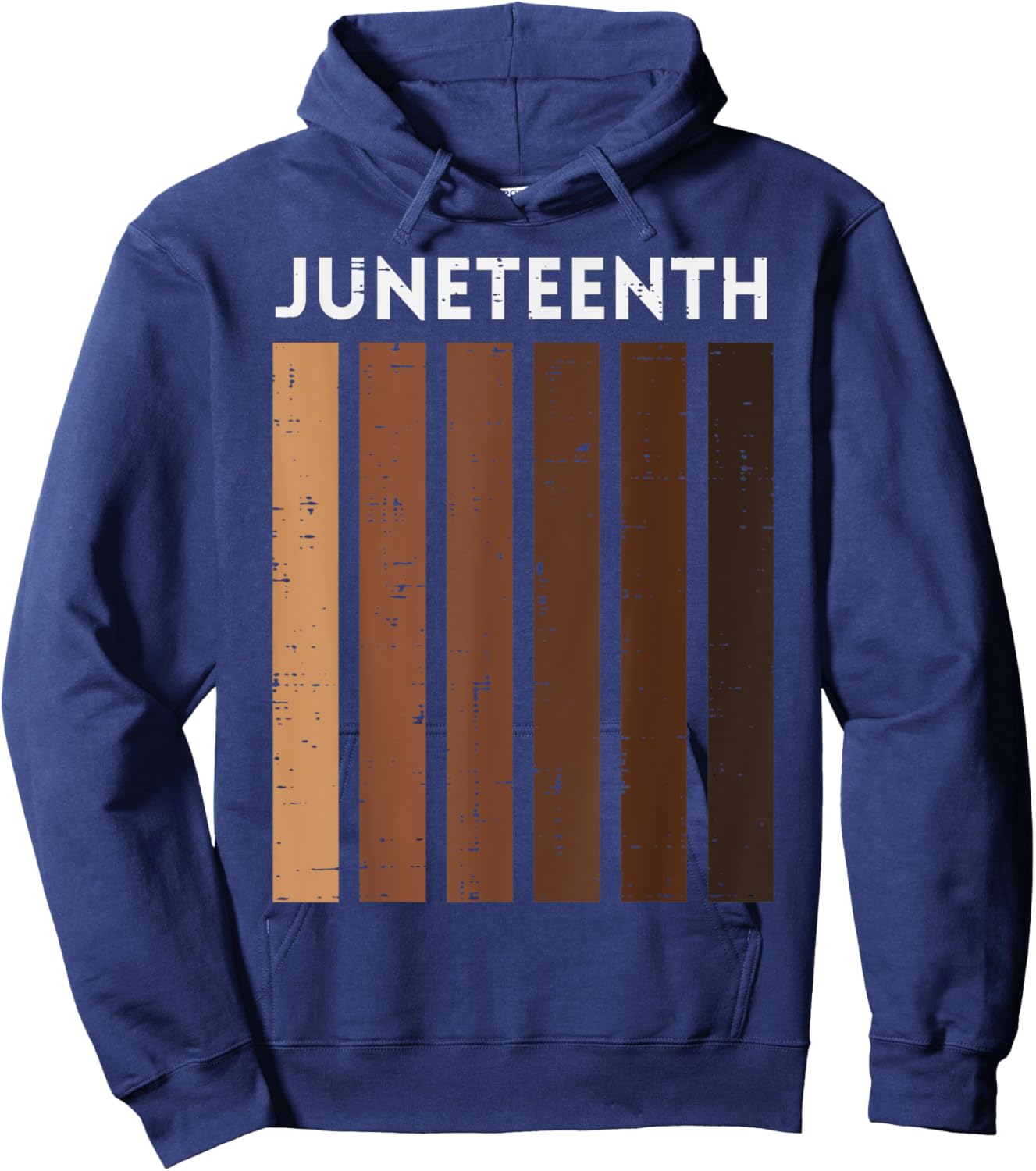 Melanin Shades Juneteenth June 19th 1865 Men Women Kids Hoodie - Hoodie | Navy