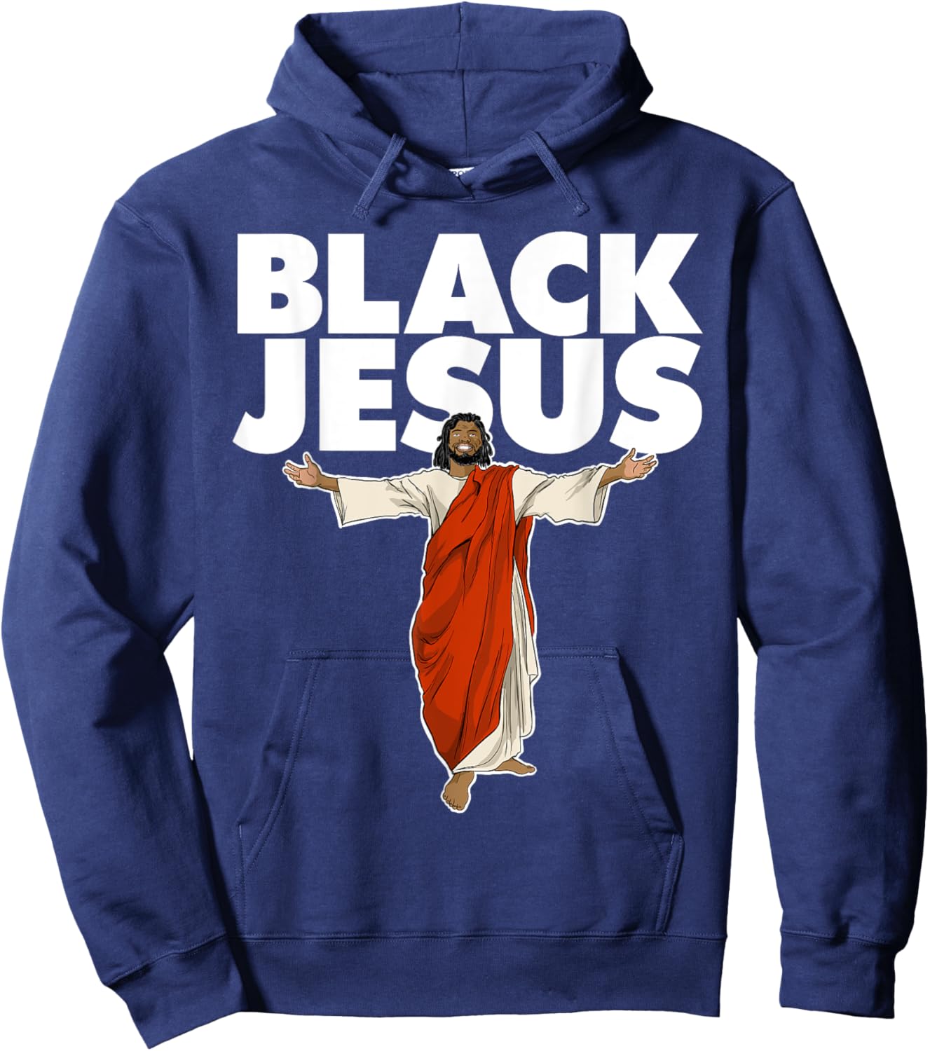 Black Jesus Hoodie - Hoodie | Navy