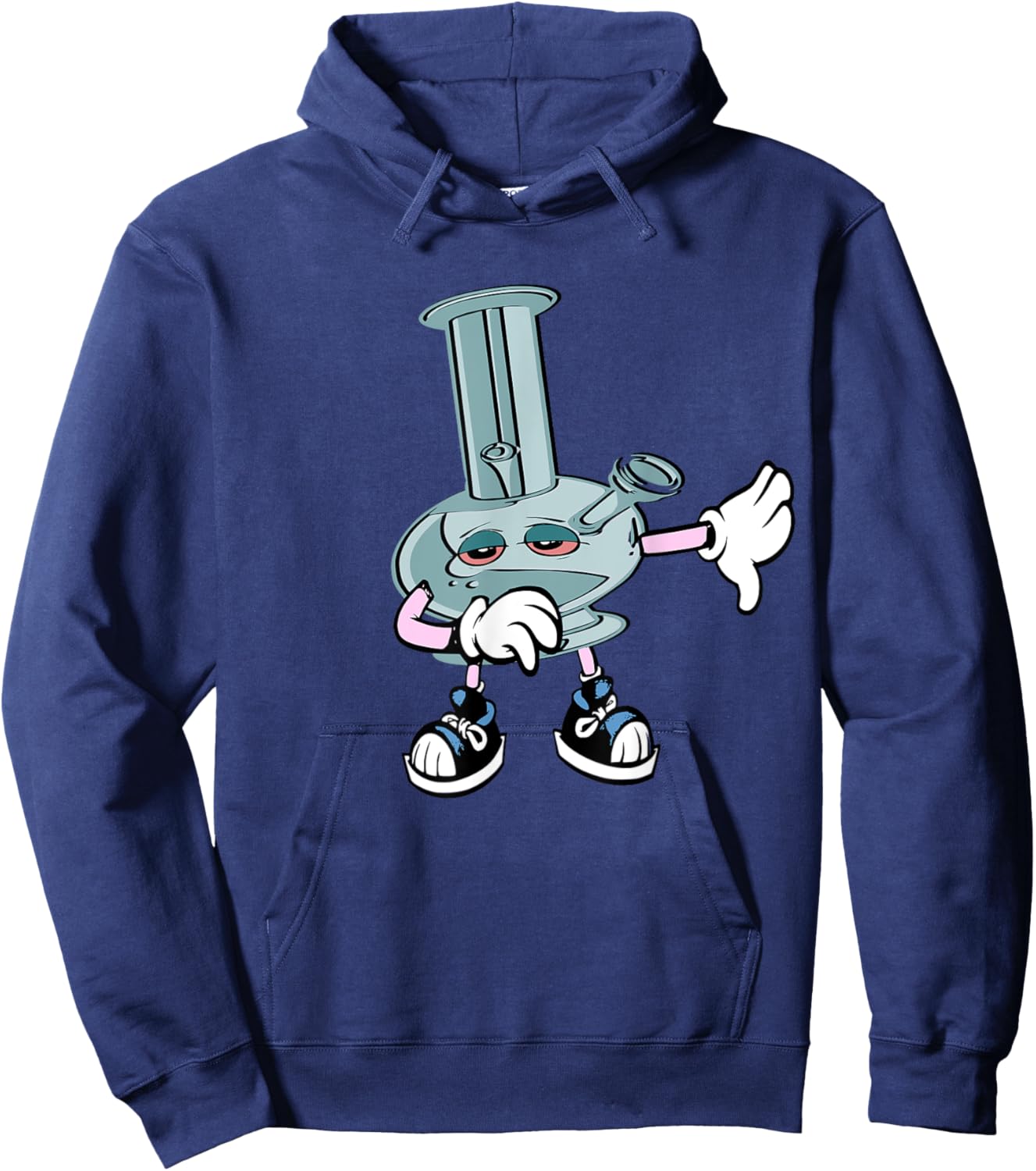 Dabbing Rig Oil Bong BHO Wax Shatter Weed THC vaporizer Hoodie - Hoodie | Navy