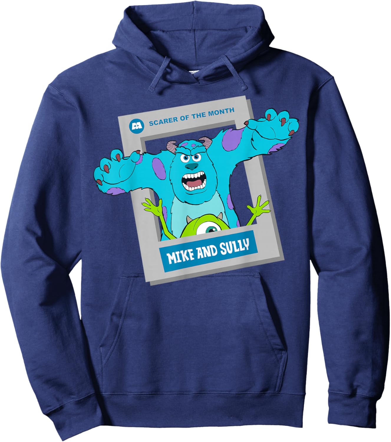 Disney/Pixar Monsters, Inc. Mike Sully Scarer of the Month Hoodie - Hoodie | Navy