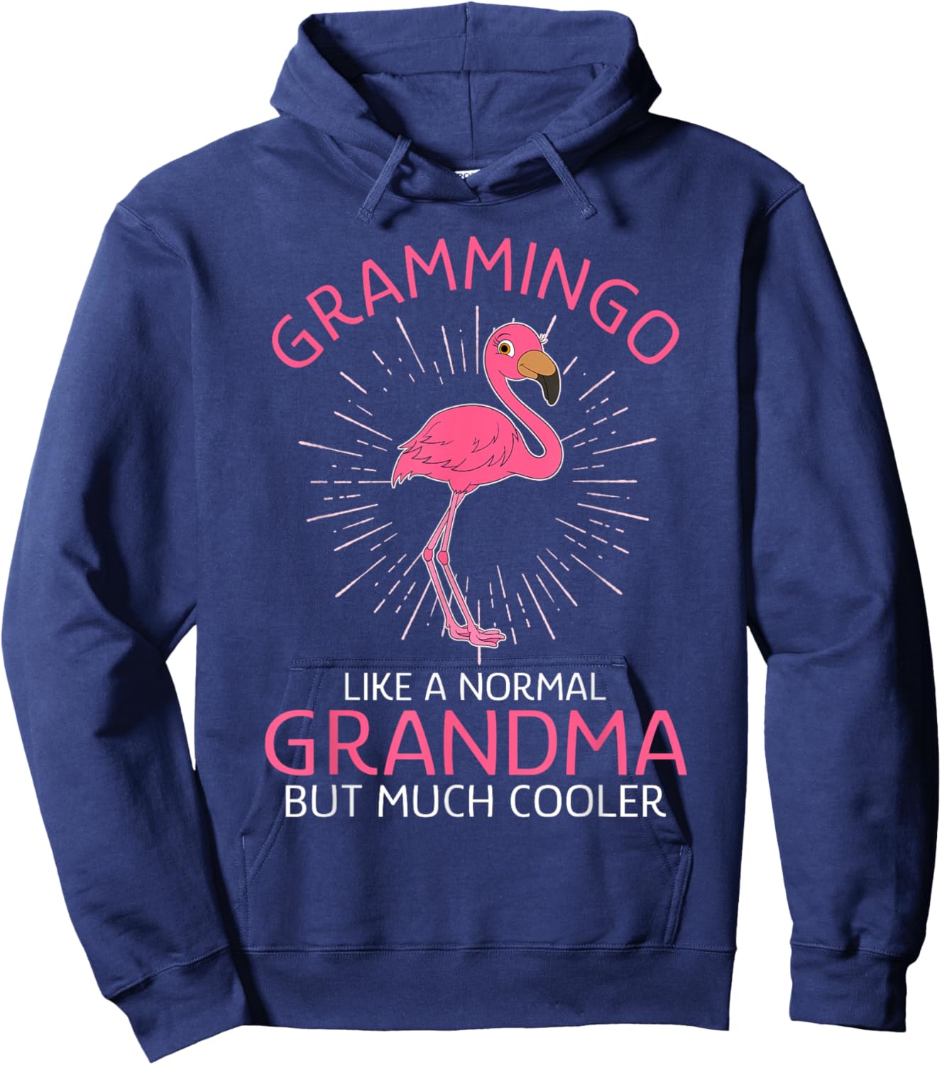 Grammingo Like A Normal Grandma but much cooler Grammingo Hoodie - Hoodie | Navy