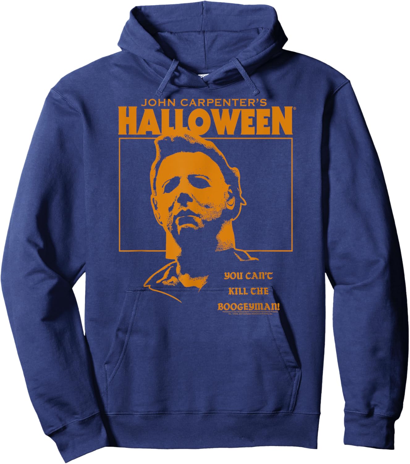 Halloween You Can't Kill The Bogeyman Hoodie - Hoodie | Navy