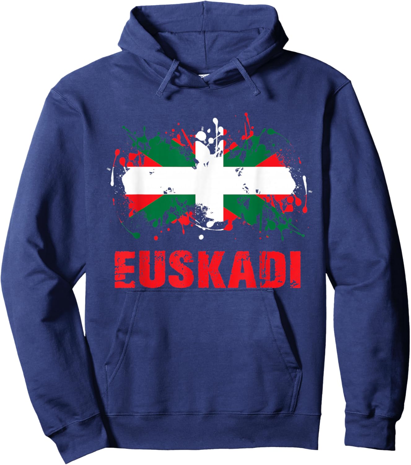 Basque Country and Euskadi for Basque Country Enthusiasts Hoodie - Hoodie | Navy