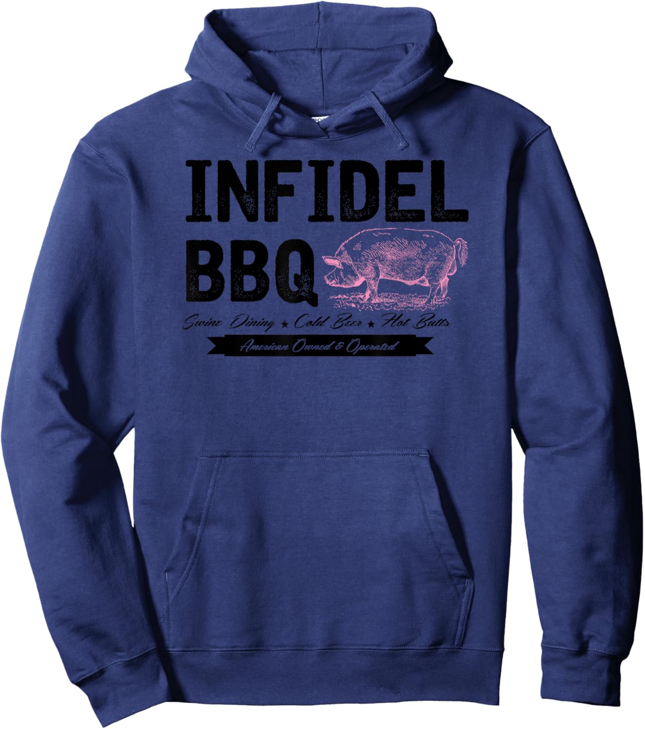 Infidel Bbq Hoodie - Hoodie | Navy