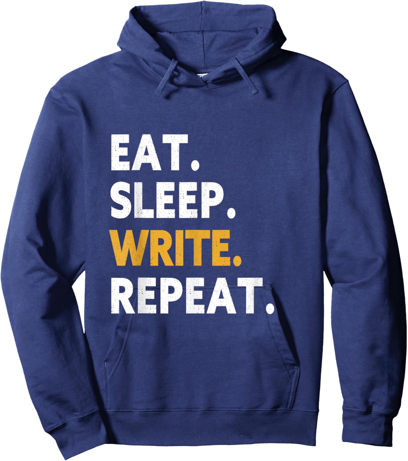 Eat Sleep Write Repeat Hoodie - Hoodie | Navy