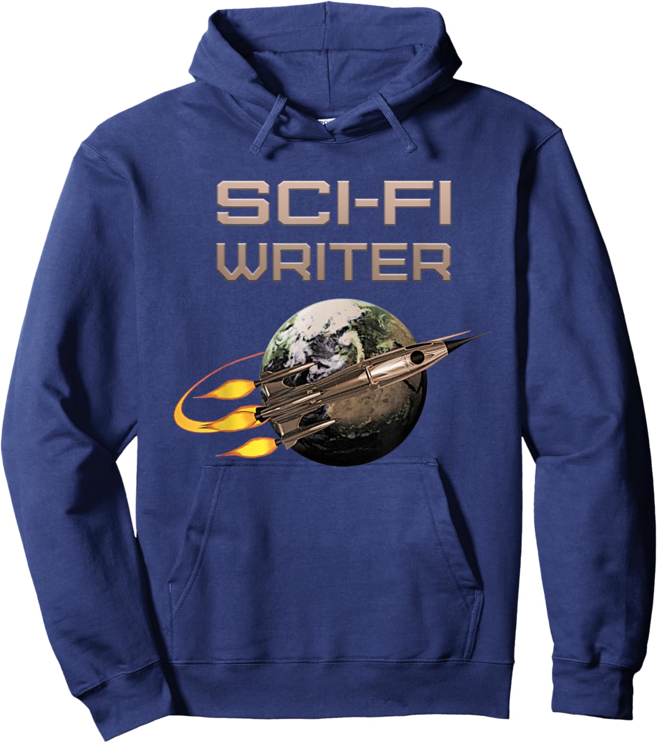 Sci-Fi Writer Science Fiction Author Novelist Hoodie - Hoodie | Navy
