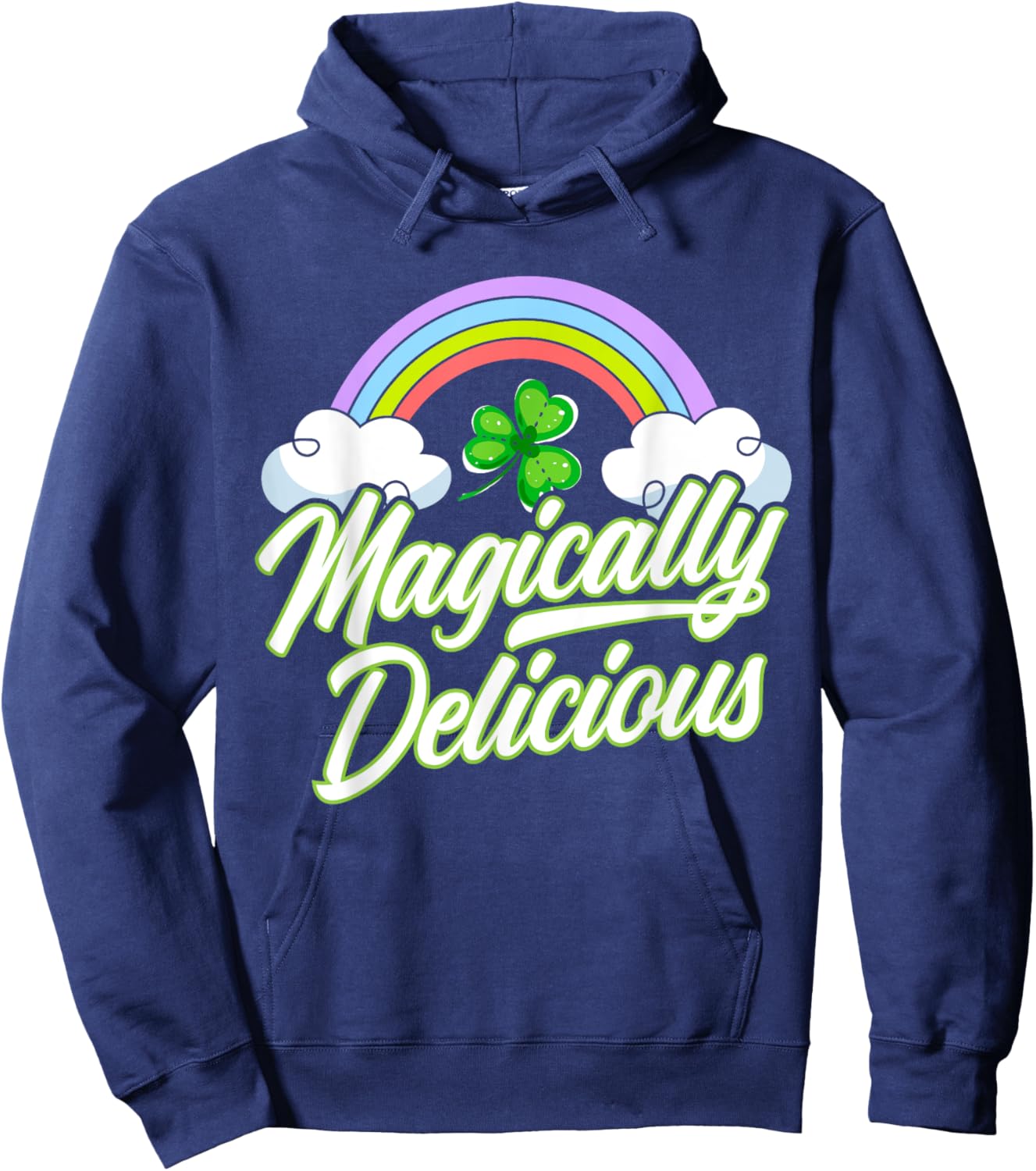 Magically Delicious Shenanigan Saint Patrick's Day Irish Hoodie - Hoodie | Navy