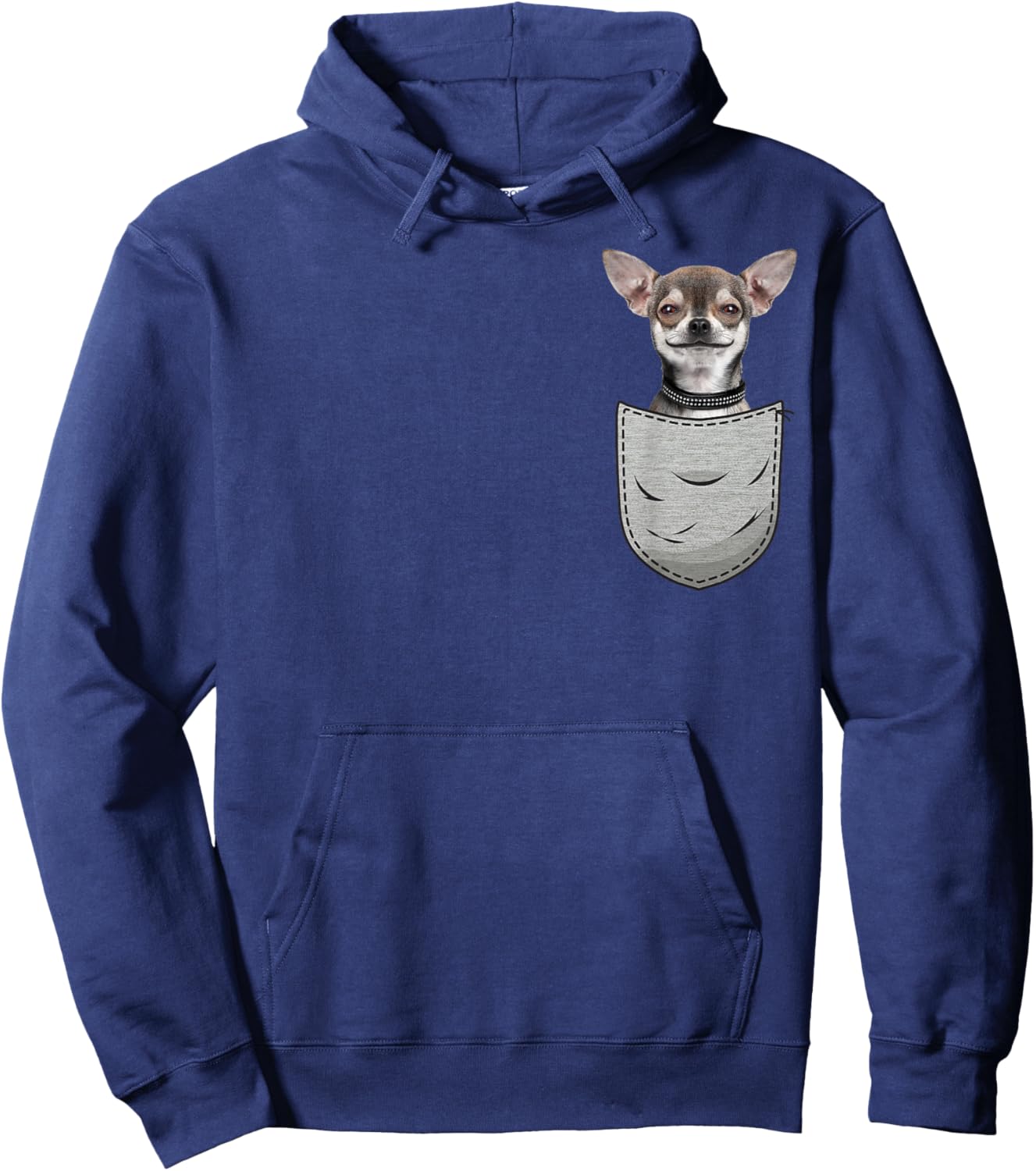 Chihuahua Chi Chi Hua hua Techichi Pocket Dog Owners Men Women Girls Kids Hoodie - Hoodie | Navy