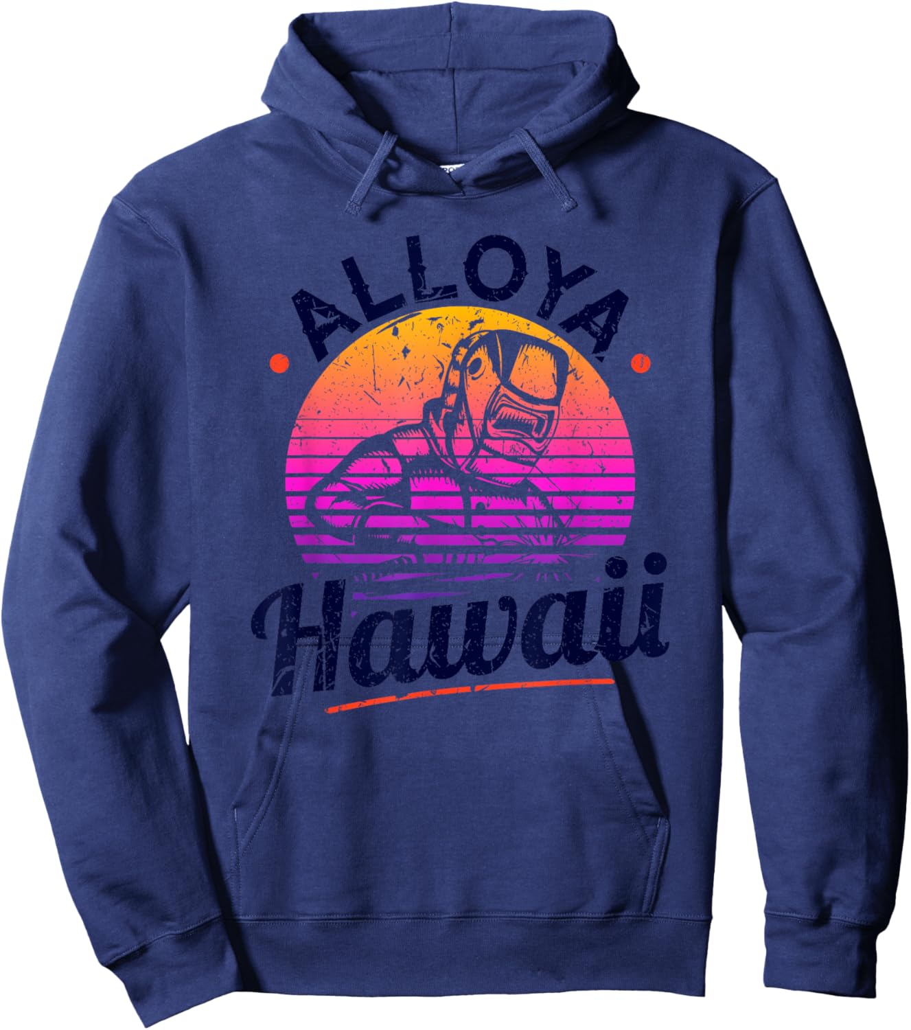 Welding Alloya Hawaii, Funny Welder Vacation Hoodie - Hoodie | Navy