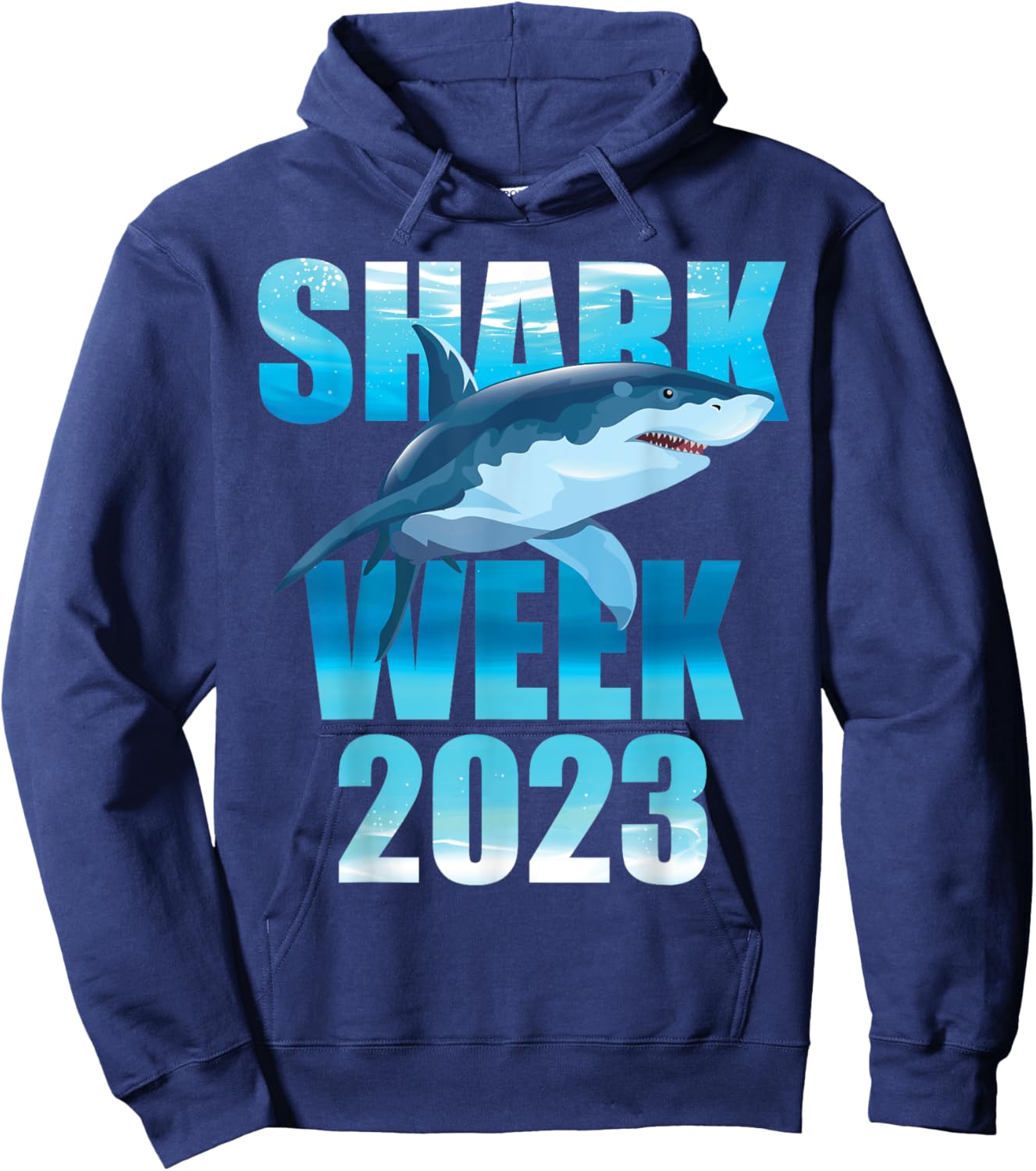 Shark 2023 Week Passion For Shark Lover Family Scuba Diver Hoodie - Hoodie | Navy