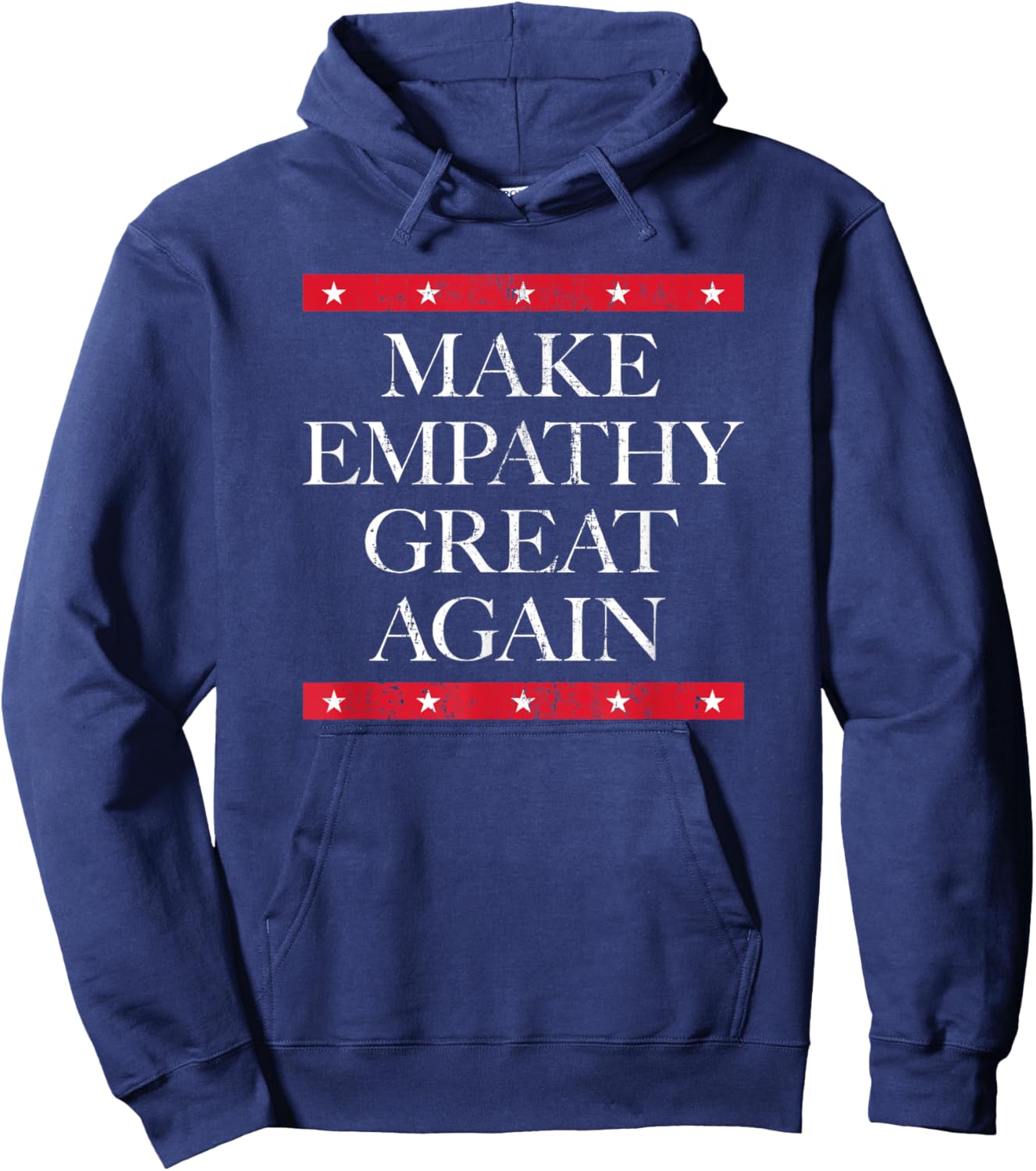 Make Empathy Great Again Empathy Is Your Superpower Positive Hoodie - Hoodie | Navy